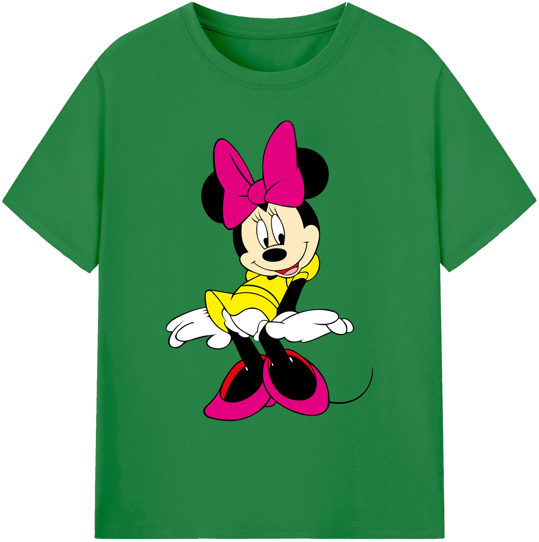 ミッキーマウス Mickey Mouse 綿100％ メンズ半袖Tシャツ｜肌触りやわらか＆通気性