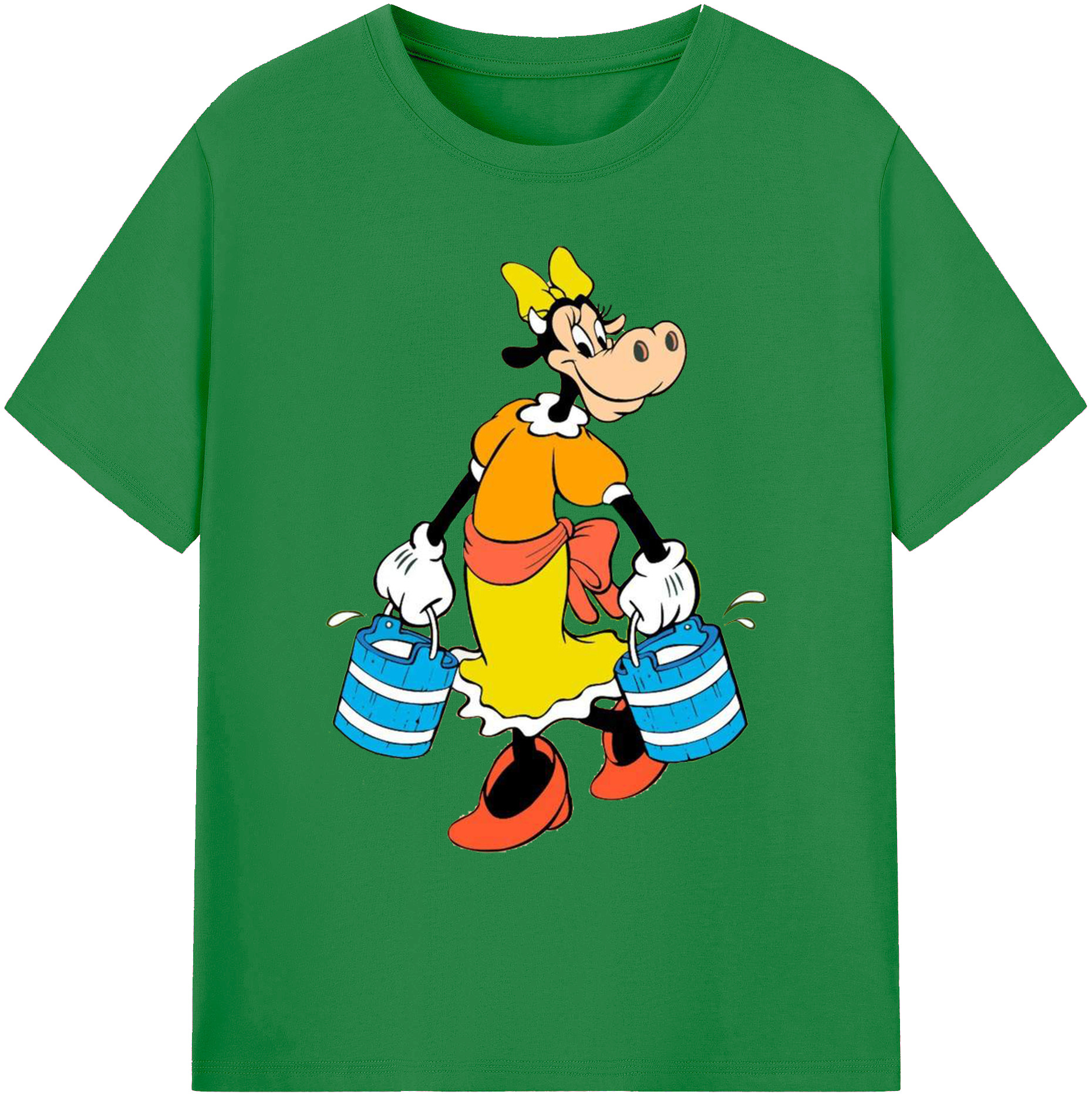 ミッキーマウス Mickey Mouse 綿100％ メンズ半袖Tシャツ｜肌触りやわらか＆通気性