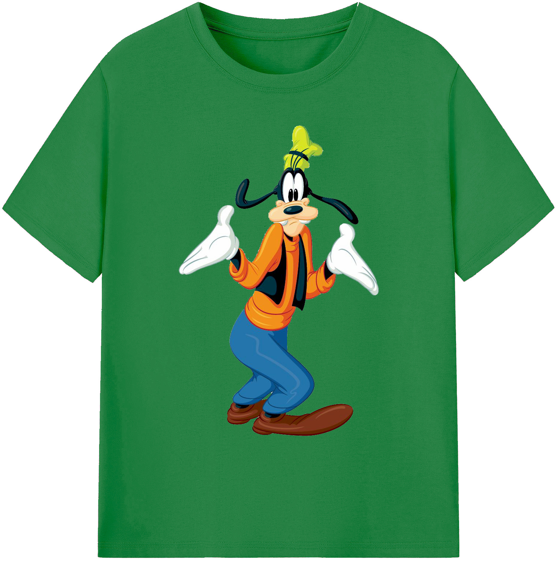 ミッキーマウス Mickey Mouse 綿100％ メンズ半袖Tシャツ｜肌触りやわらか＆通気性