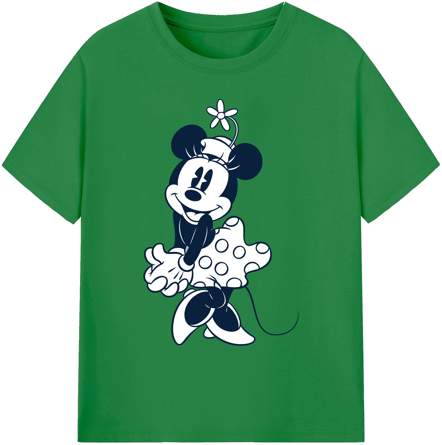 ミッキーマウス Mickey Mouse 綿100％ メンズ半袖Tシャツ｜肌触りやわらか＆通気性
