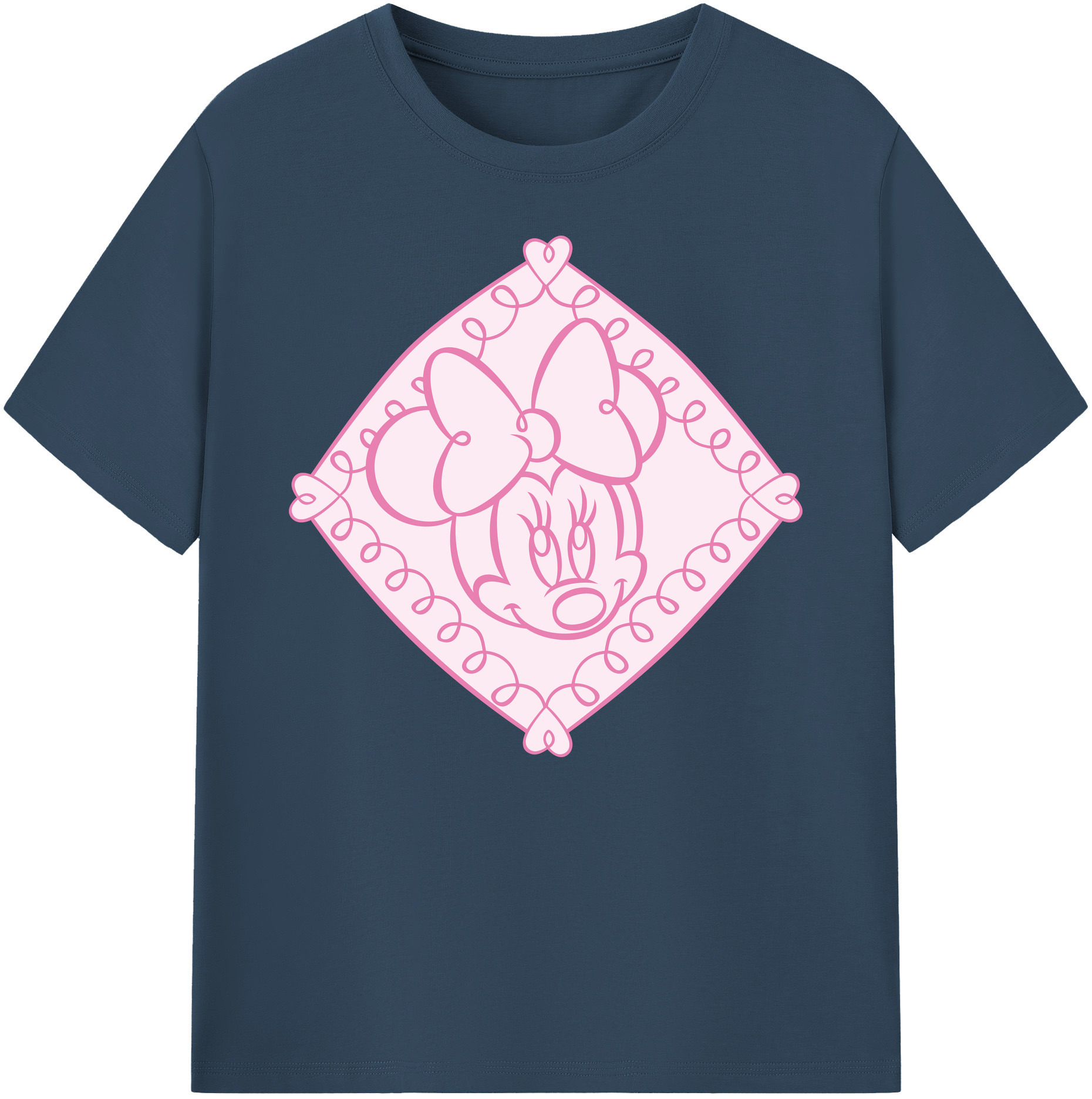 ミッキーマウス Mickey Mouse 綿100％ メンズ半袖Tシャツ｜肌触りやわらか＆通気性