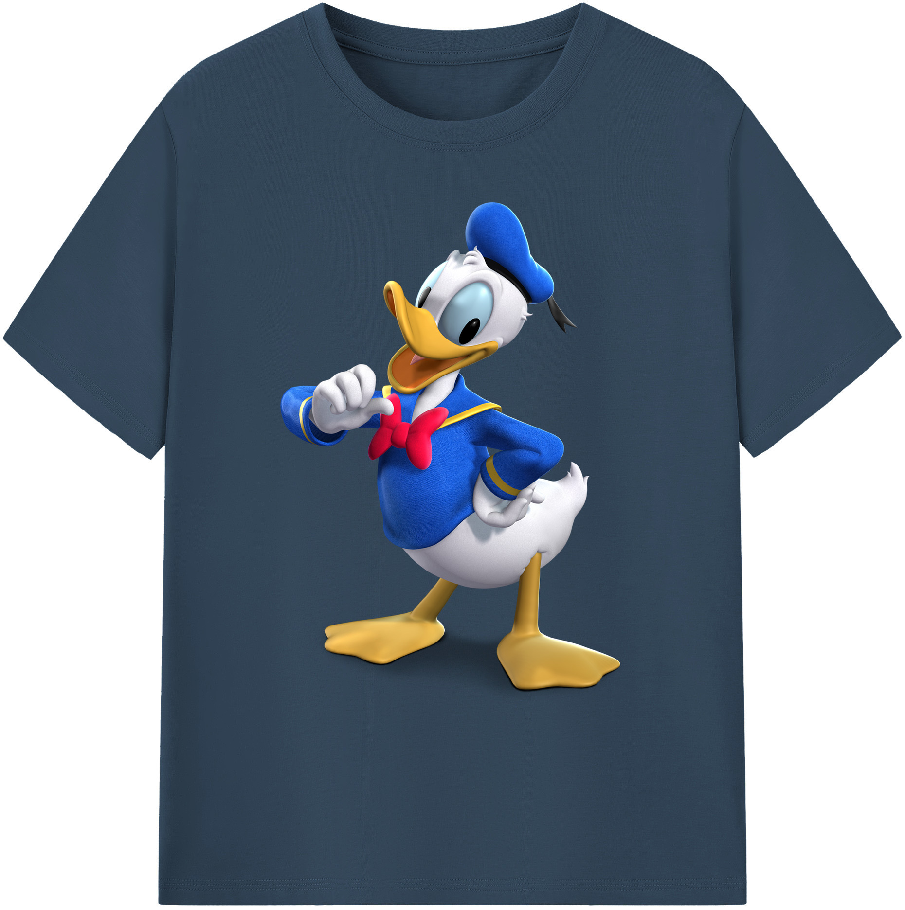 ミッキーマウス Mickey Mouse 綿100％ メンズ半袖Tシャツ｜肌触りやわらか＆通気性