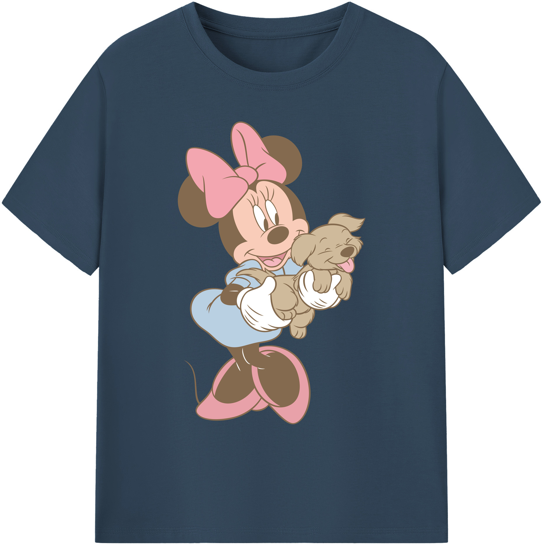 ミッキーマウス Mickey Mouse 綿100％ メンズ半袖Tシャツ｜肌触りやわらか＆通気性