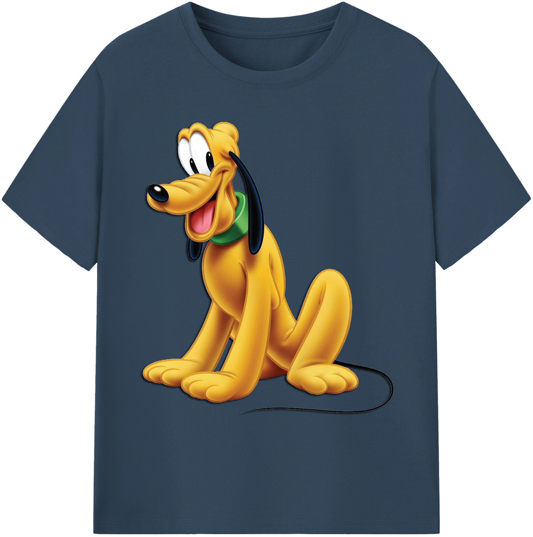 ミッキーマウス Mickey Mouse 綿100％ メンズ半袖Tシャツ｜肌触りやわらか＆通気性