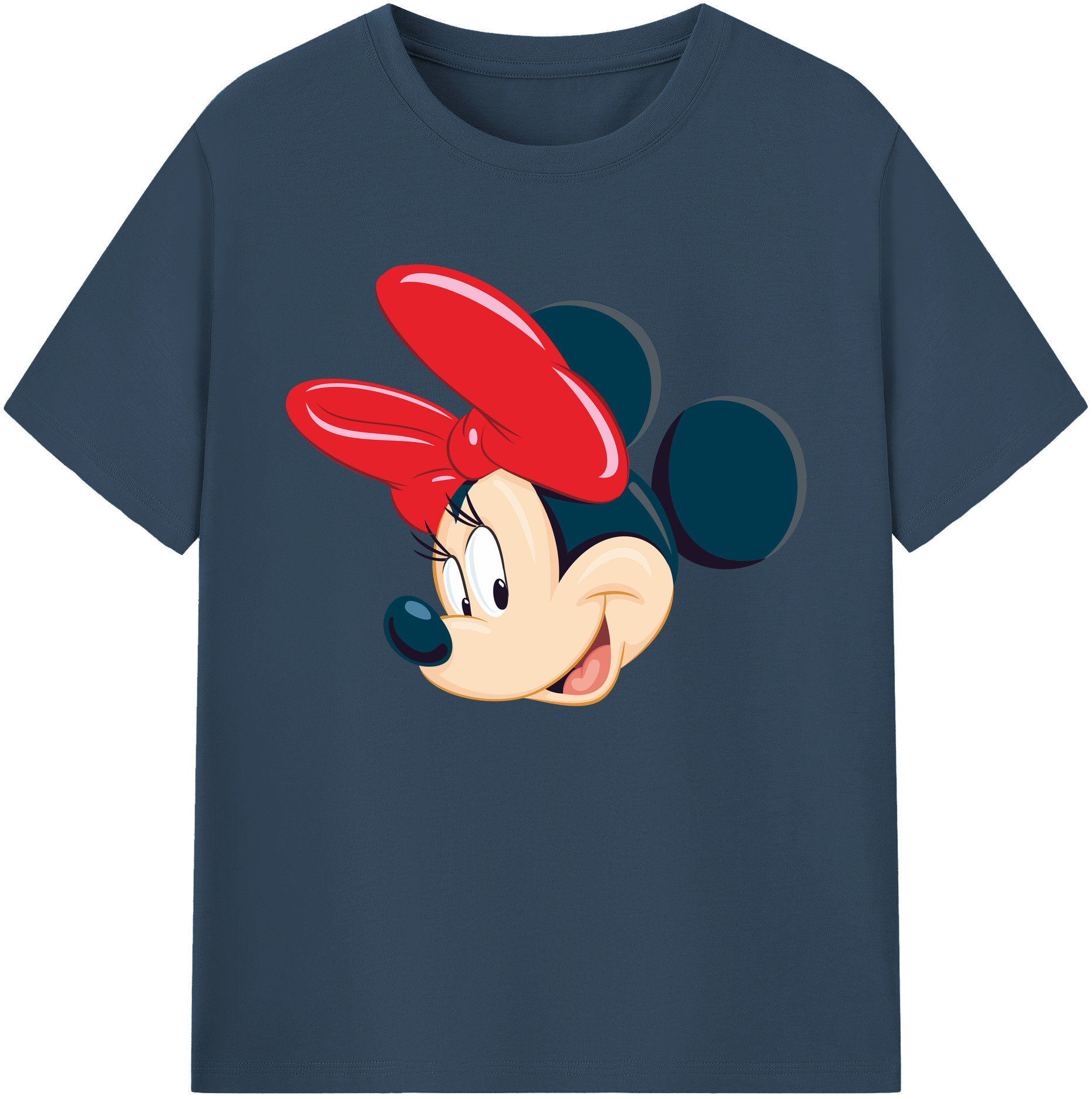 ミッキーマウス Mickey Mouse 綿100％ メンズ半袖Tシャツ｜肌触りやわらか＆通気性