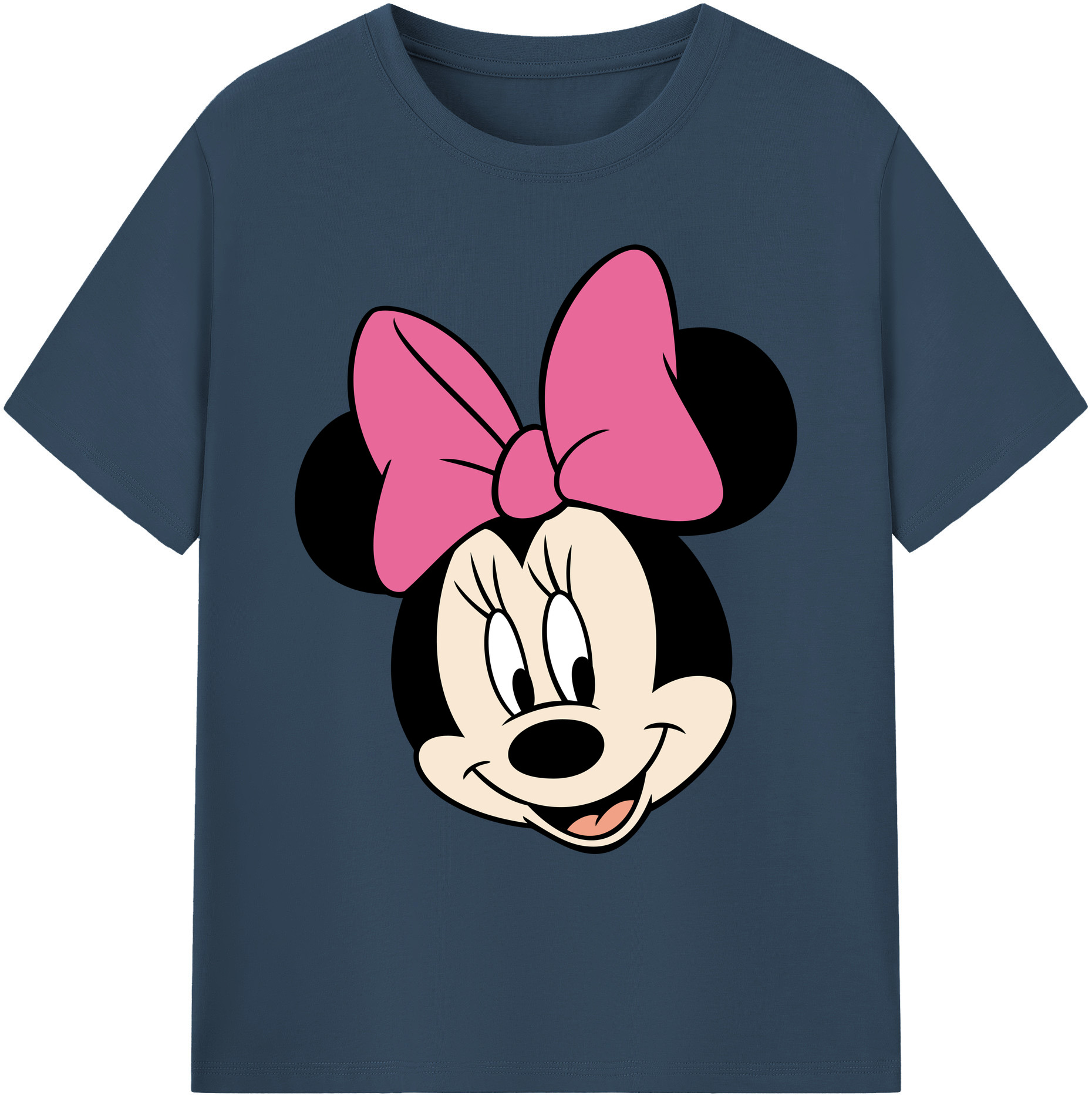 ミッキーマウス Mickey Mouse 綿100％ メンズ半袖Tシャツ｜肌触りやわらか＆通気性