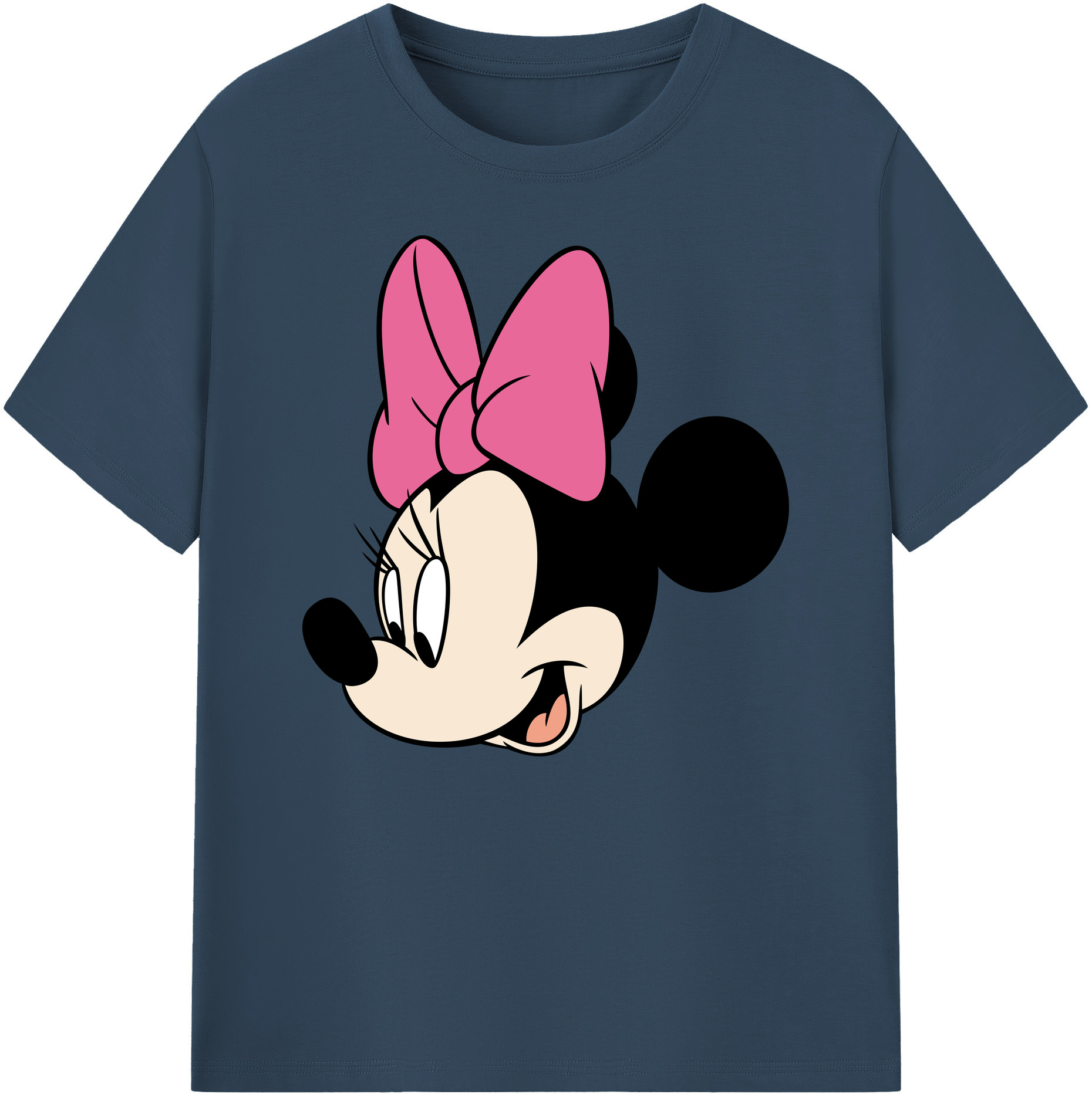 ミッキーマウス Mickey Mouse 綿100％ メンズ半袖Tシャツ｜肌触りやわらか＆通気性