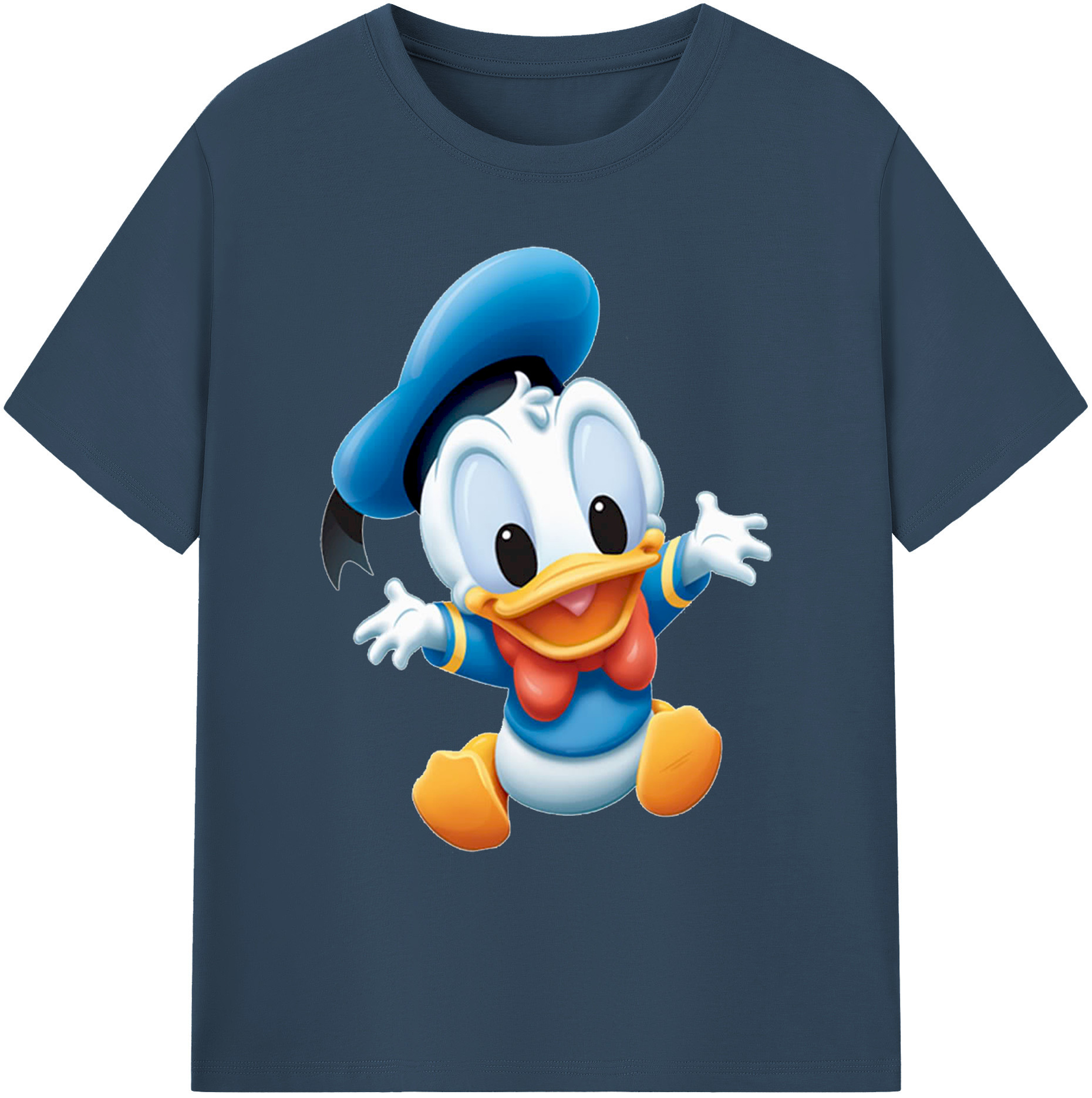 ミッキーマウス Mickey Mouse 綿100％ メンズ半袖Tシャツ｜肌触りやわらか＆通気性