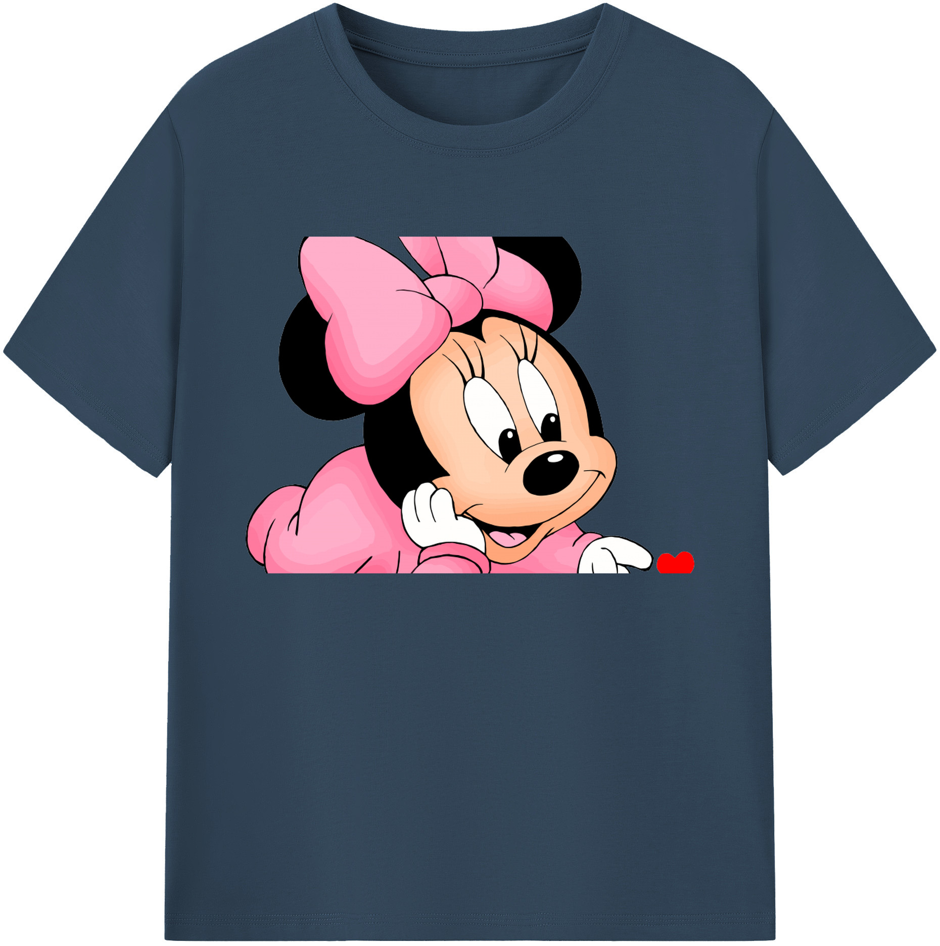 ミッキーマウス Mickey Mouse 綿100％ メンズ半袖Tシャツ｜肌触りやわらか＆通気性