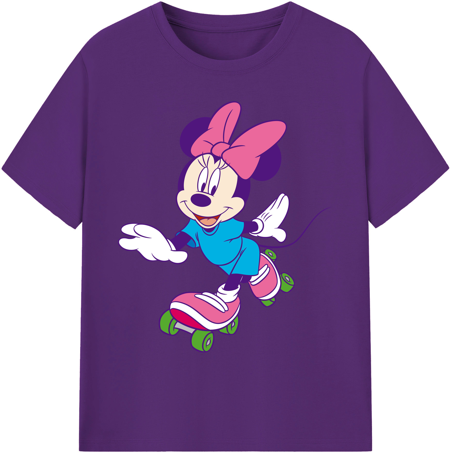 ミッキーマウス Mickey Mouse 綿100％ メンズ半袖Tシャツ｜肌触りやわらか＆通気性