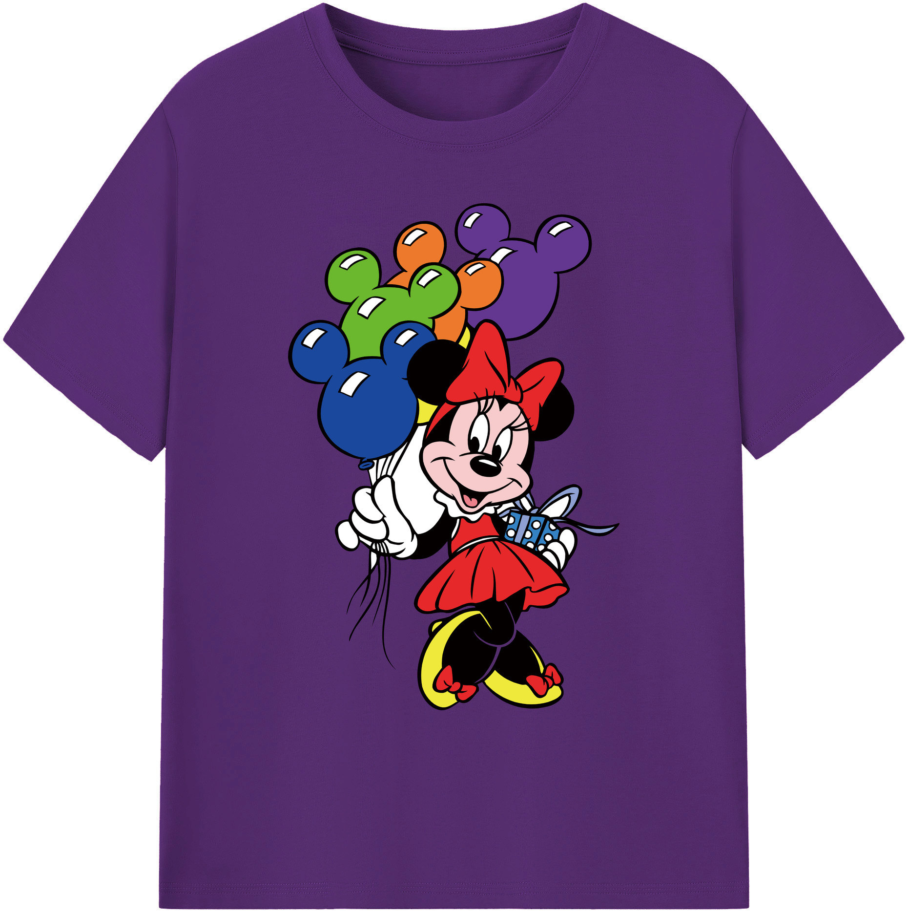 ミッキーマウス Mickey Mouse 綿100％ メンズ半袖Tシャツ｜肌触りやわらか＆通気性