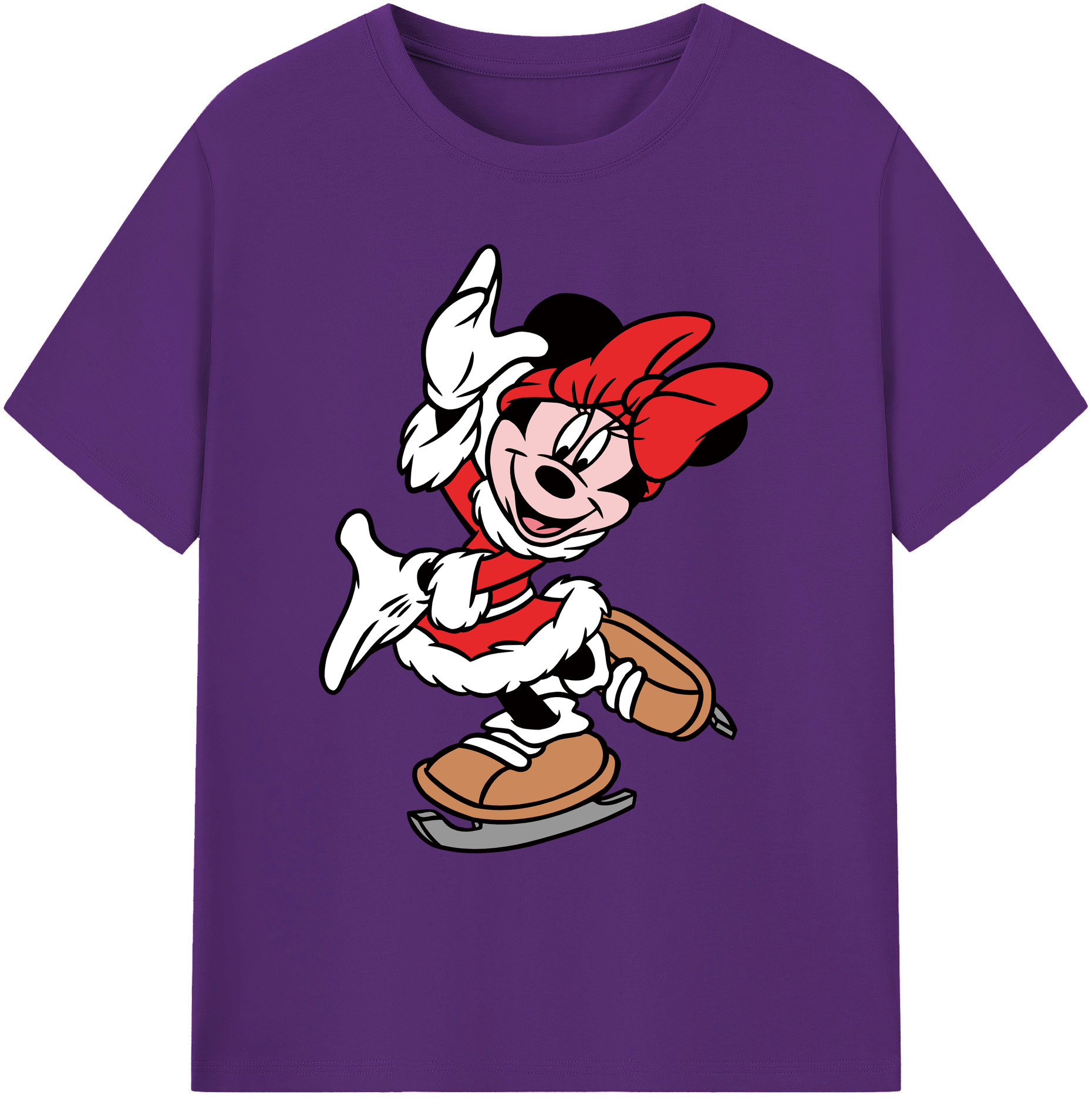 ミッキーマウス Mickey Mouse 綿100％ メンズ半袖Tシャツ｜肌触りやわらか＆通気性