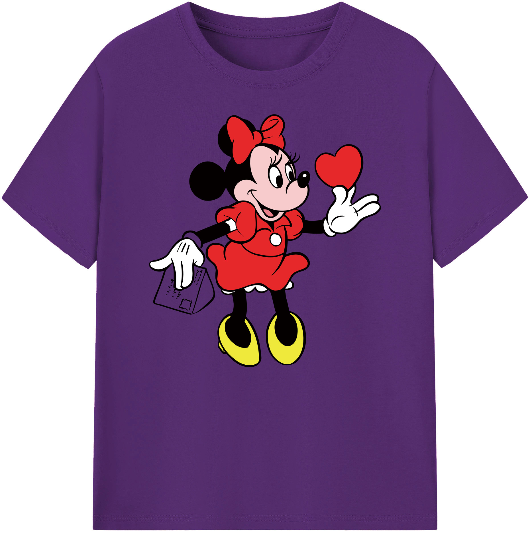 ミッキーマウス Mickey Mouse 綿100％ メンズ半袖Tシャツ｜肌触りやわらか＆通気性