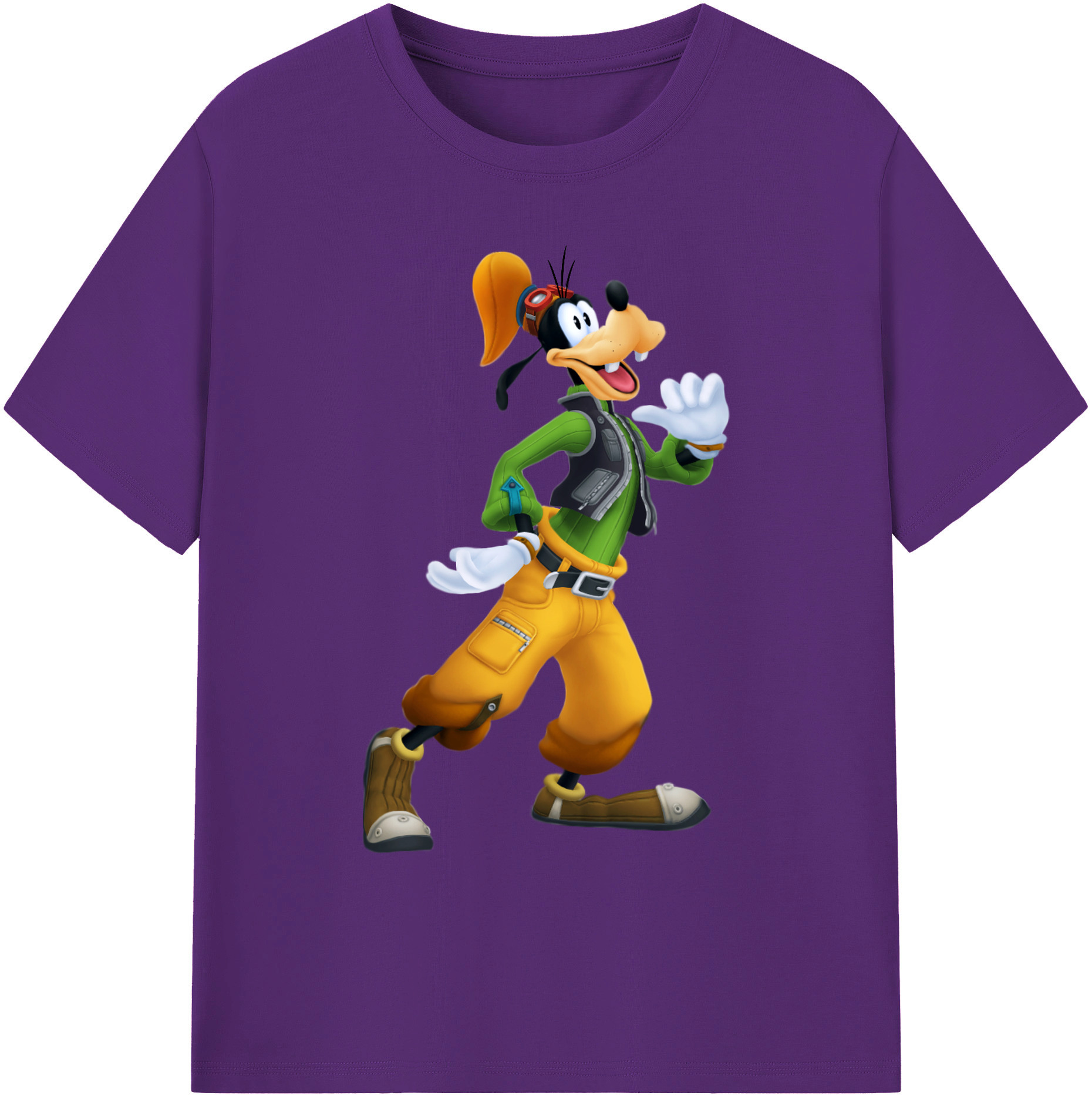 ミッキーマウス Mickey Mouse 綿100％ メンズ半袖Tシャツ｜肌触りやわらか＆通気性