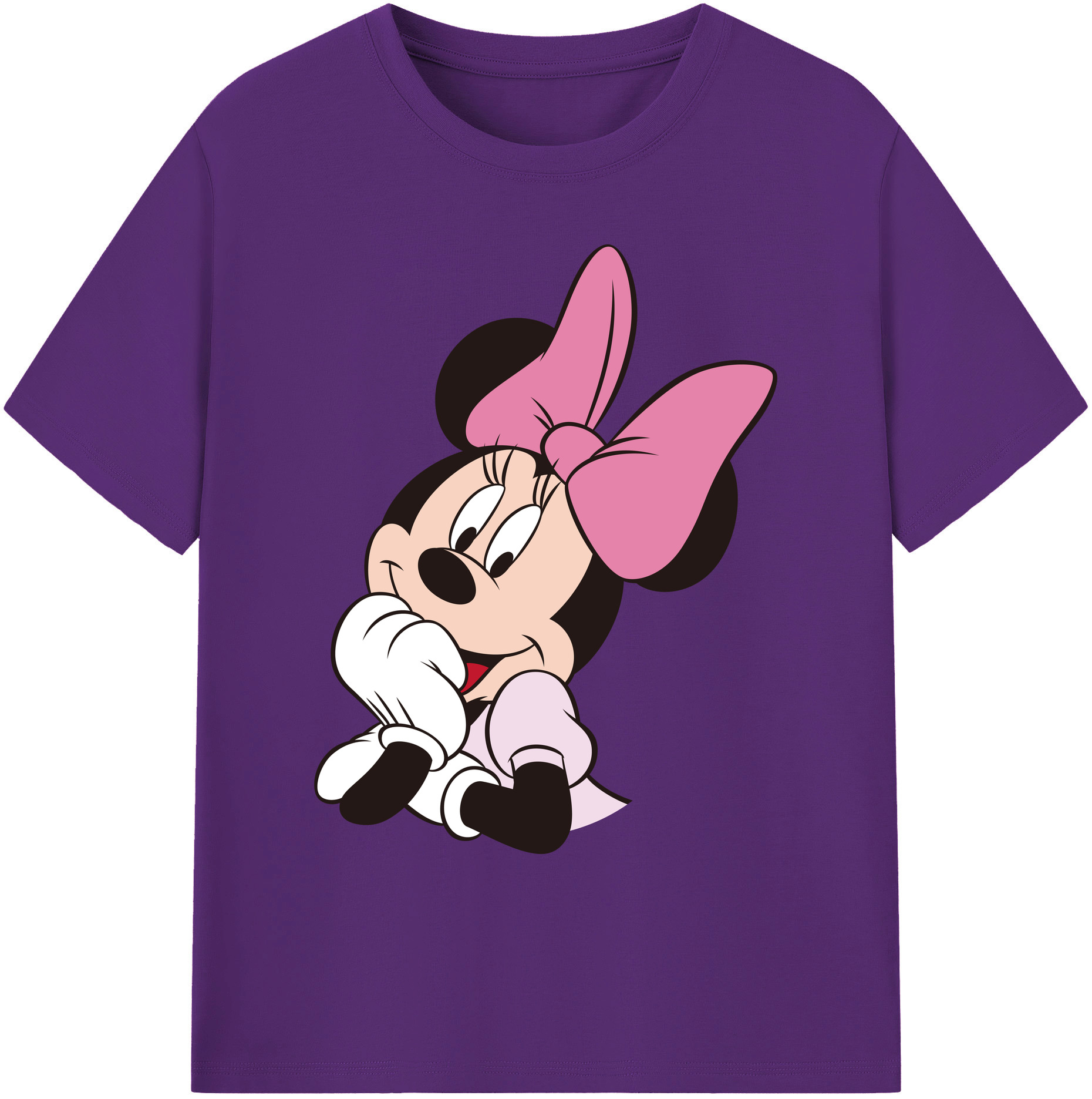 ミッキーマウス Mickey Mouse 綿100％ メンズ半袖Tシャツ｜肌触りやわらか＆通気性