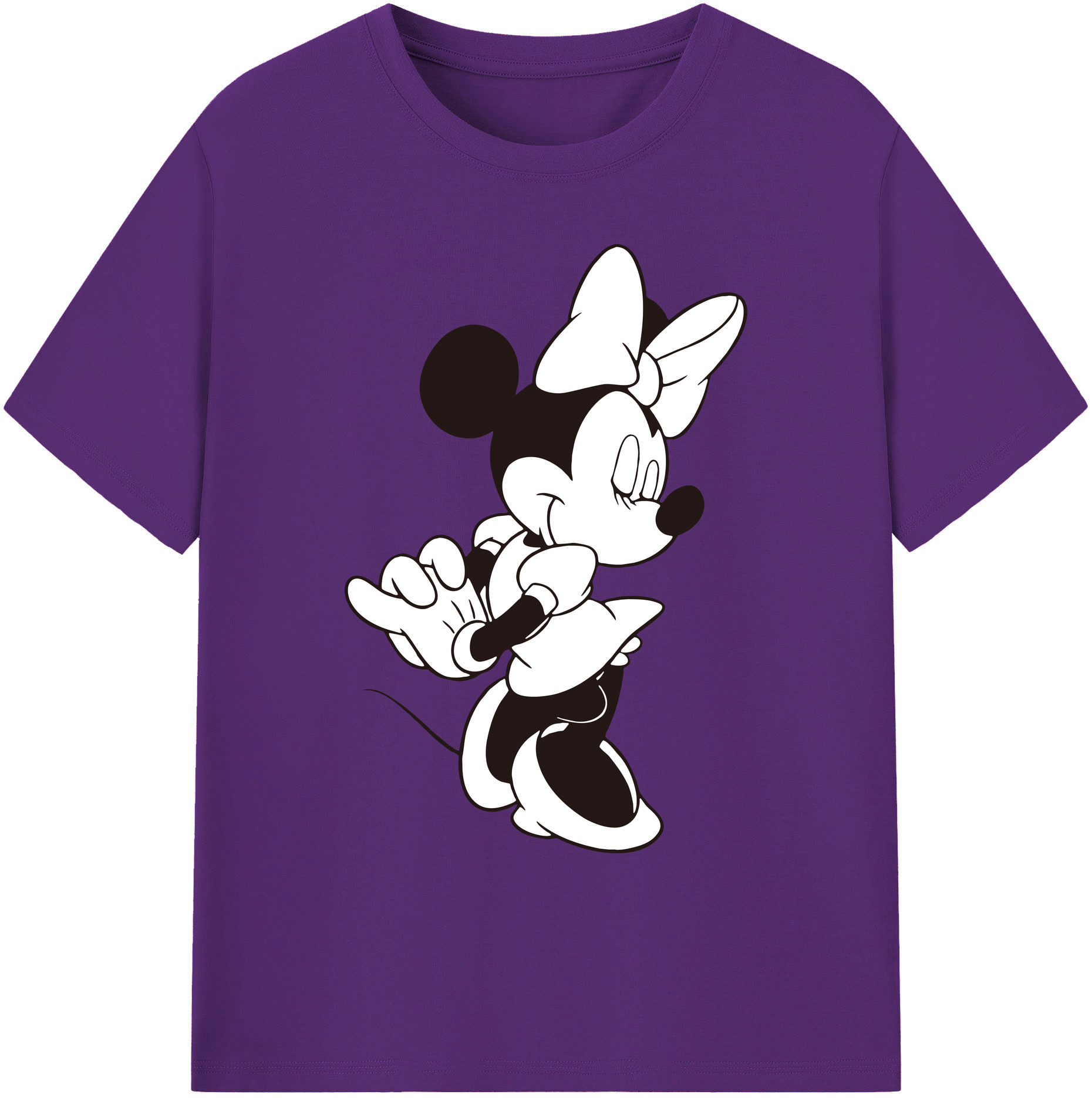ミッキーマウス Mickey Mouse 綿100％ メンズ半袖Tシャツ｜肌触りやわらか＆通気性