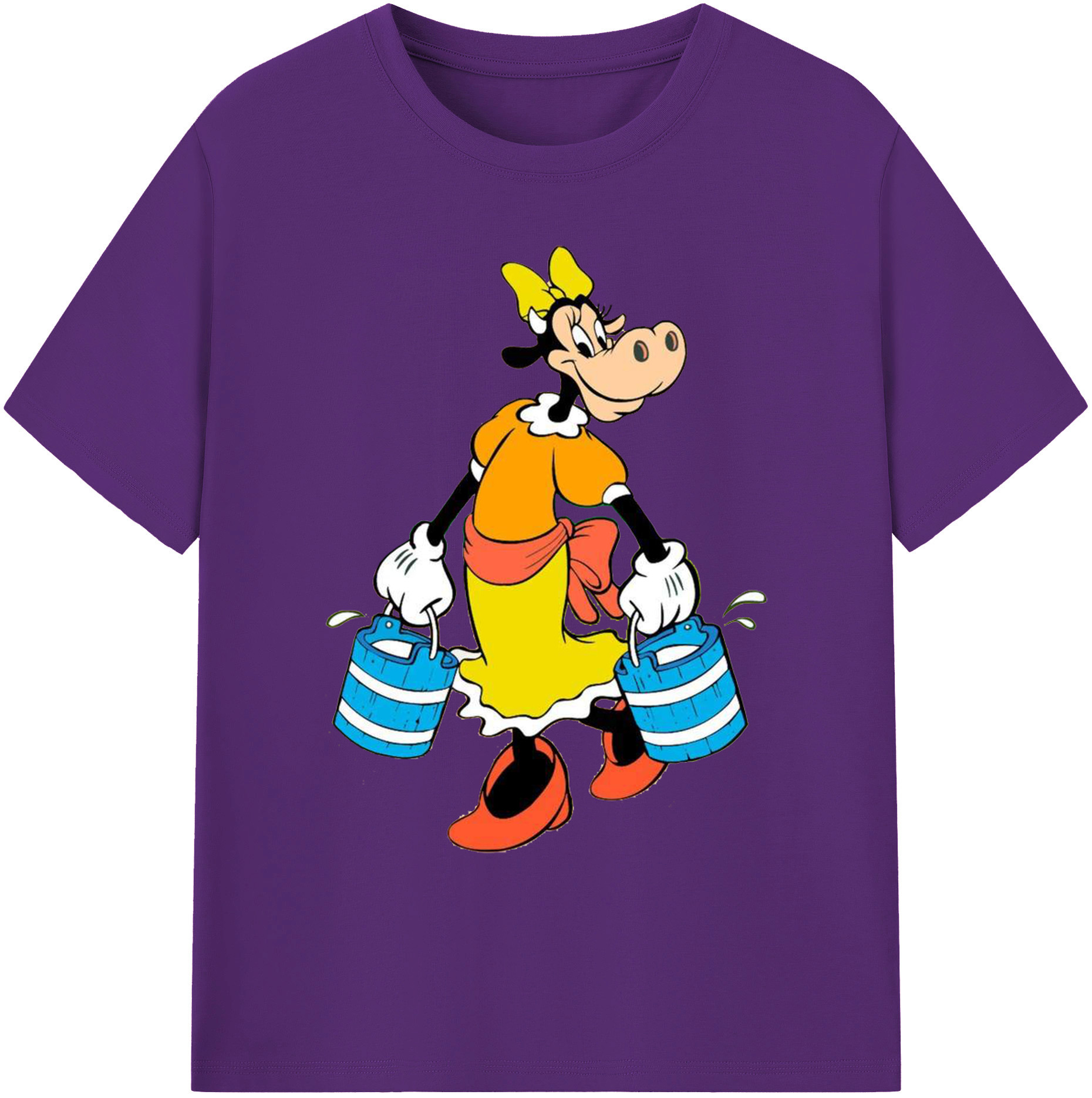 ミッキーマウス Mickey Mouse 綿100％ メンズ半袖Tシャツ｜肌触りやわらか＆通気性