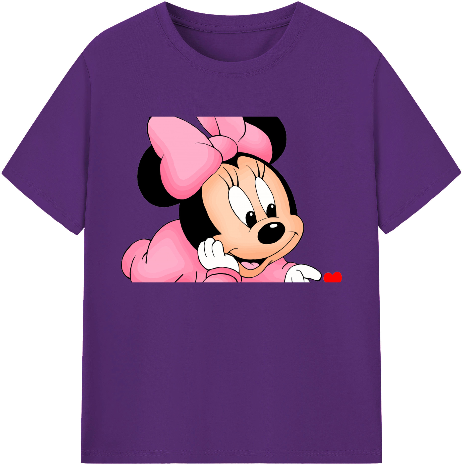 ミッキーマウス Mickey Mouse 綿100％ メンズ半袖Tシャツ｜肌触りやわらか＆通気性
