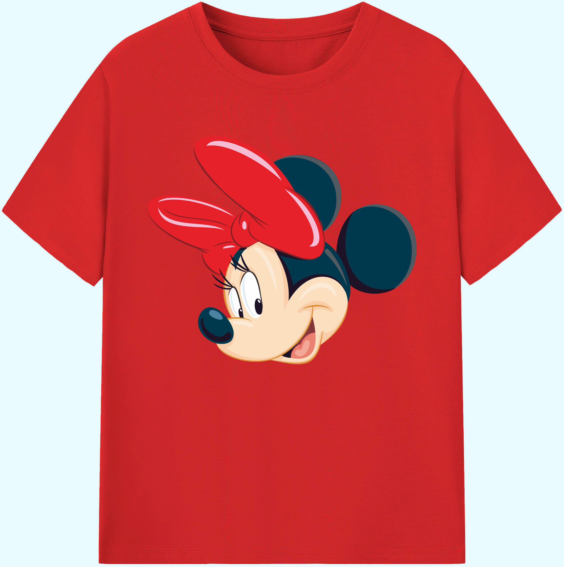 ミッキーマウス Mickey Mouse 綿100％ メンズ半袖Tシャツ｜肌触りやわらか＆通気性