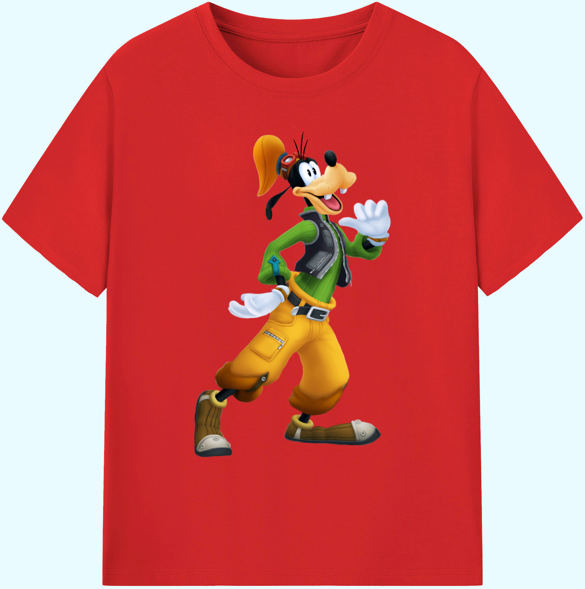 ミッキーマウス Mickey Mouse 綿100％ メンズ半袖Tシャツ｜肌触りやわらか＆通気性