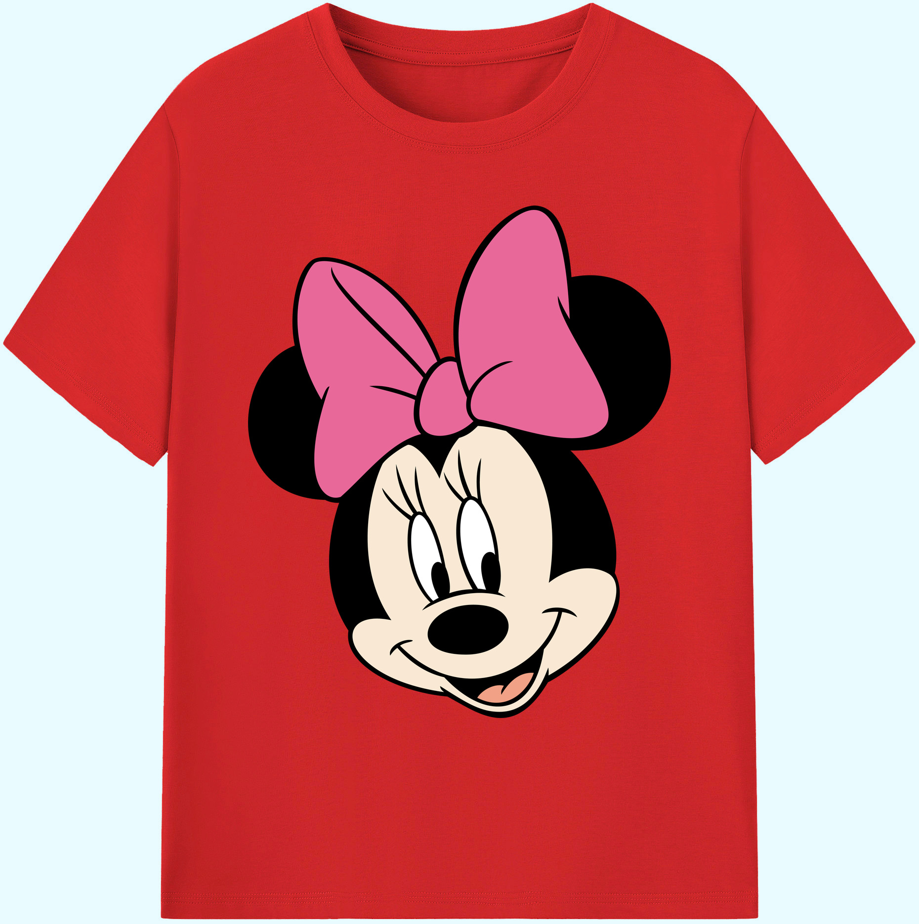 ミッキーマウス Mickey Mouse 綿100％ メンズ半袖Tシャツ｜肌触りやわらか＆通気性