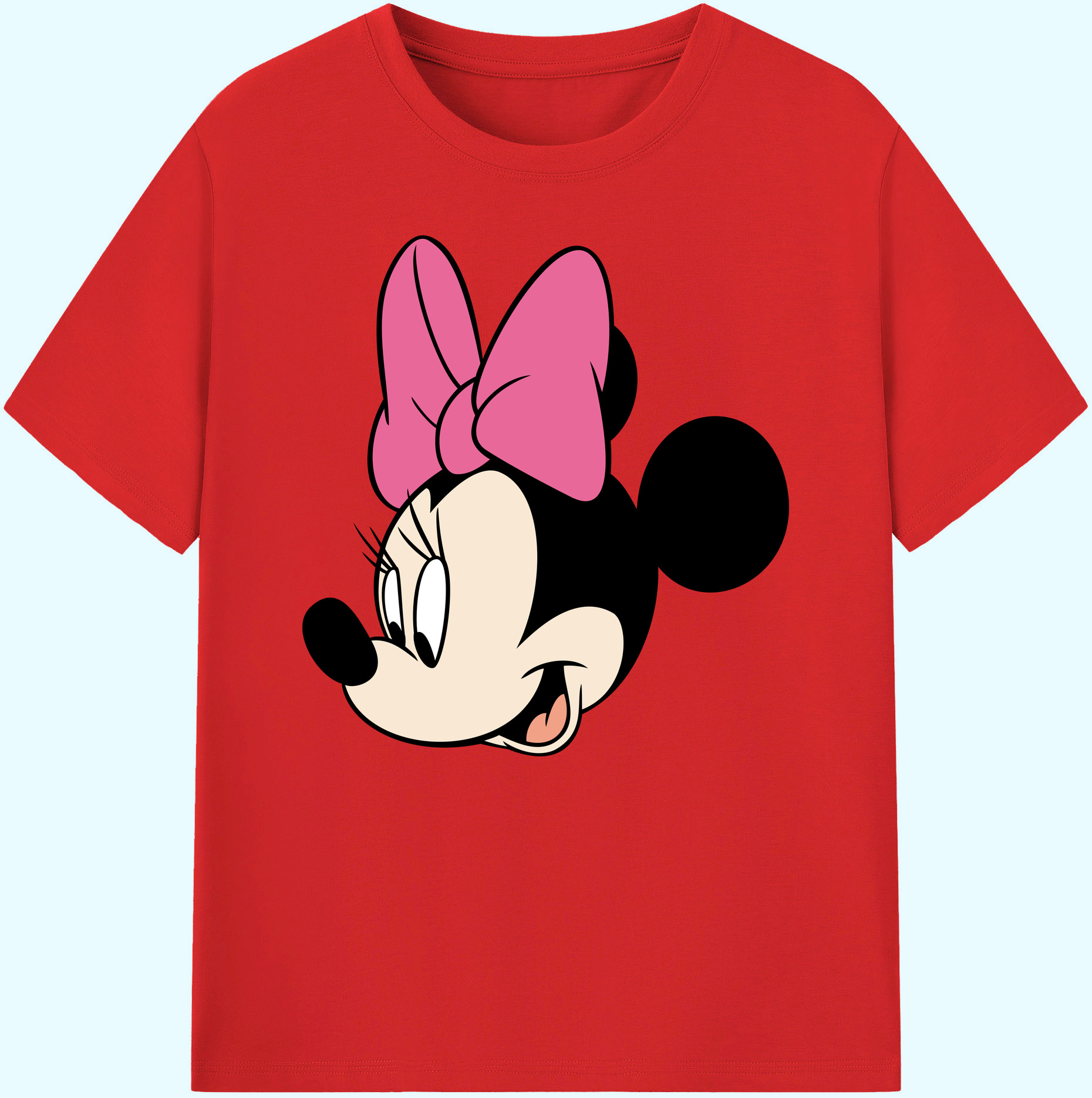 ミッキーマウス Mickey Mouse 綿100％ メンズ半袖Tシャツ｜肌触りやわらか＆通気性