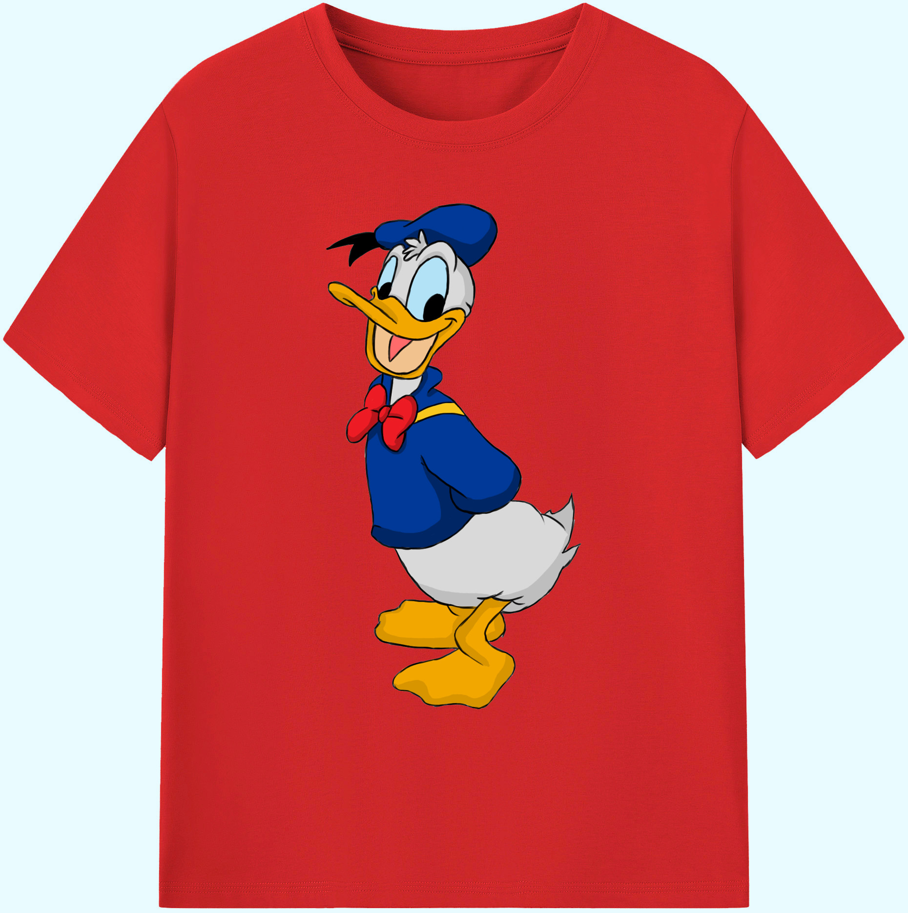 ミッキーマウス Mickey Mouse 綿100％ メンズ半袖Tシャツ｜肌触りやわらか＆通気性