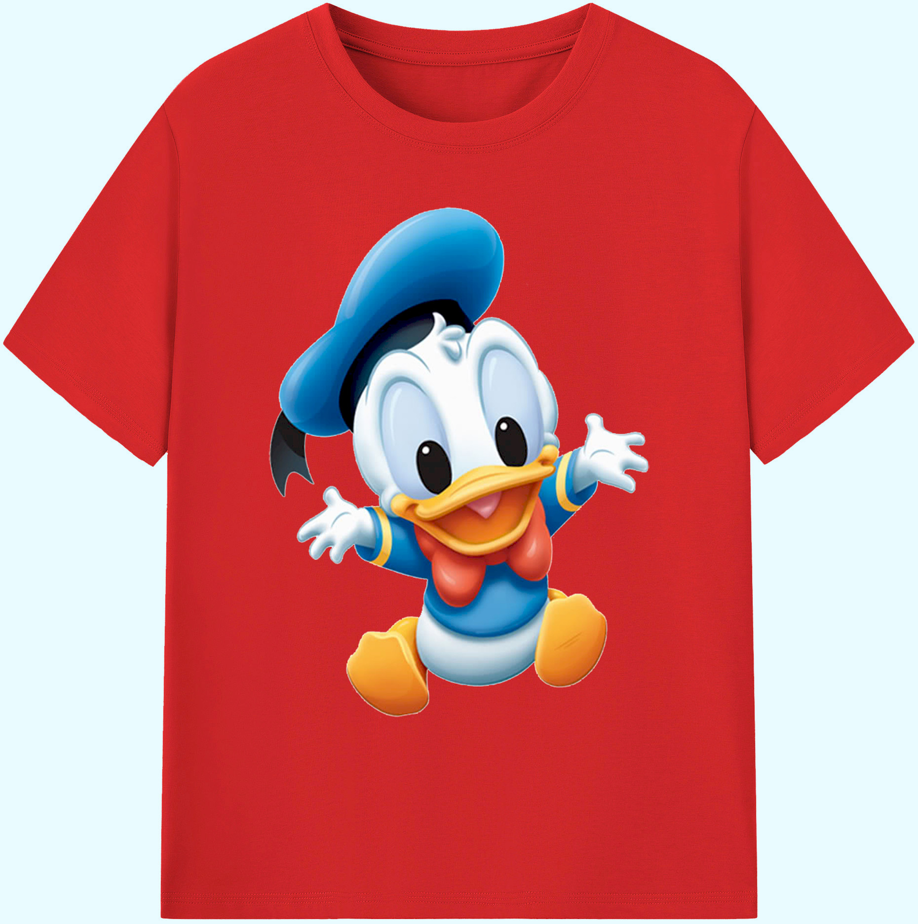 ミッキーマウス Mickey Mouse 綿100％ メンズ半袖Tシャツ｜肌触りやわらか＆通気性