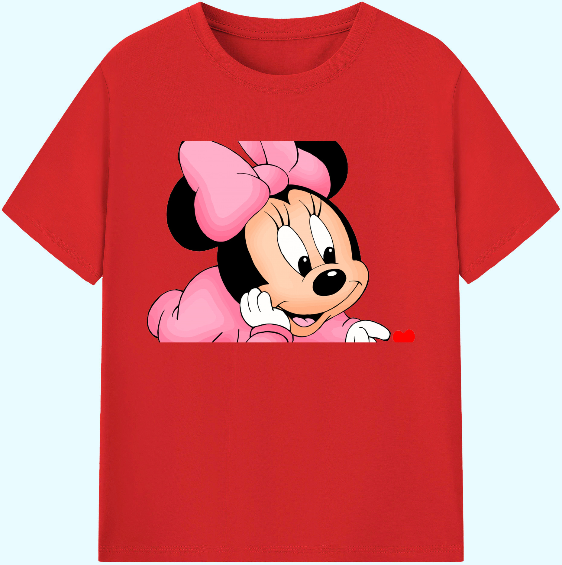 ミッキーマウス Mickey Mouse 綿100％ メンズ半袖Tシャツ｜肌触りやわらか＆通気性
