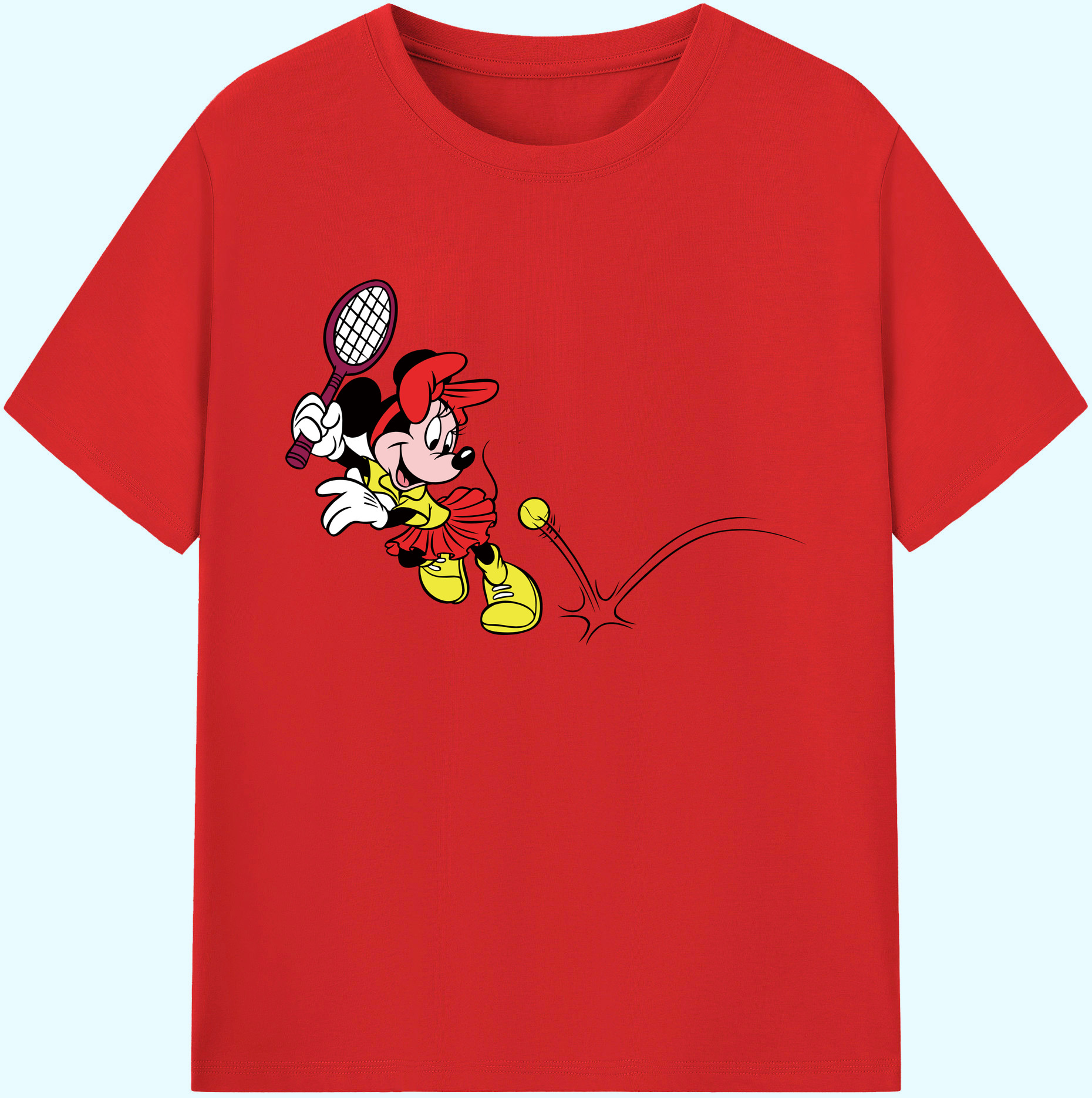 ミッキーマウス Mickey Mouse 綿100％ メンズ半袖Tシャツ｜肌触りやわらか＆通気性