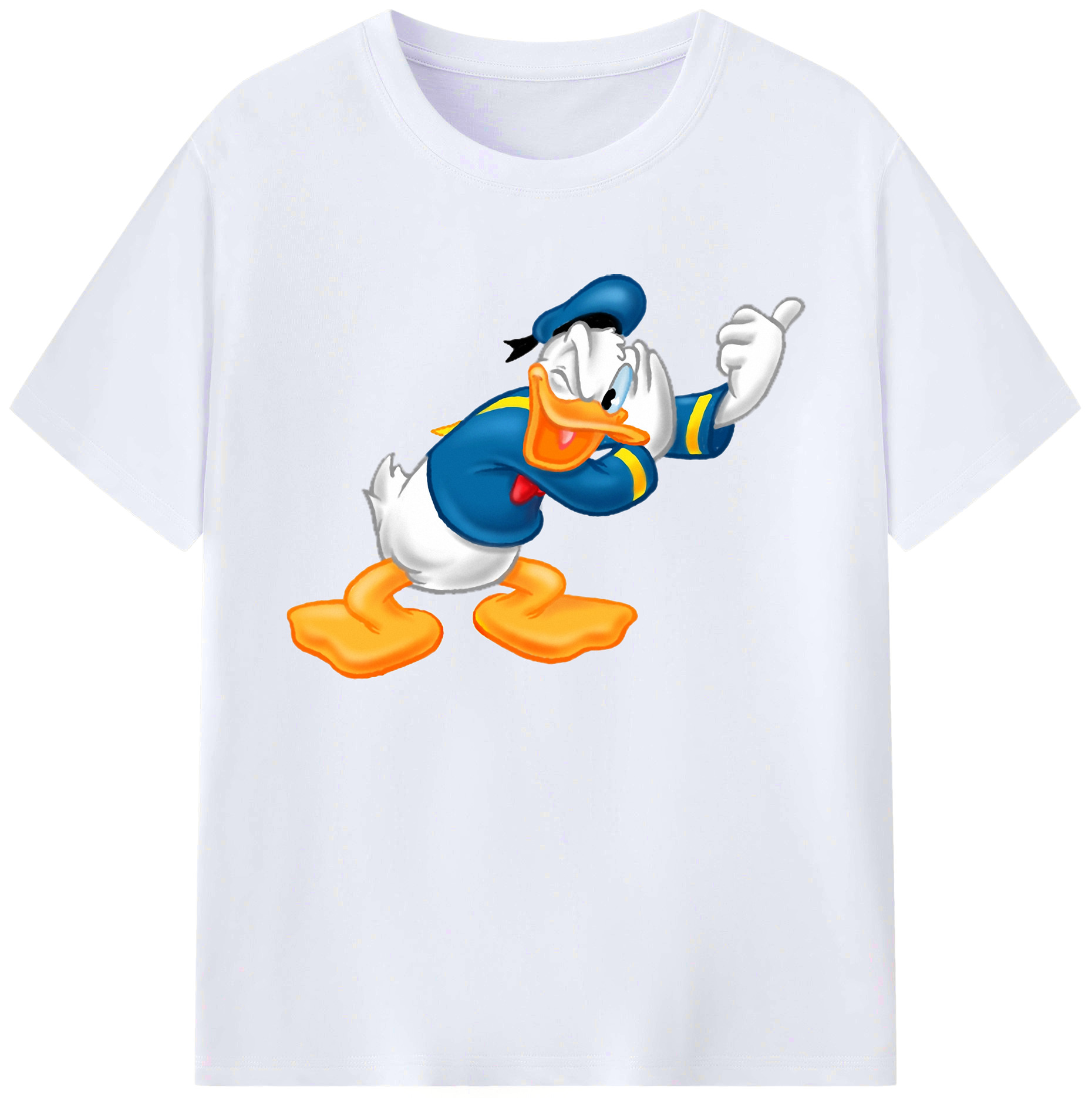 ミッキーマウス Mickey Mouse 綿100％ メンズ半袖Tシャツ｜肌触りやわらか＆通気性