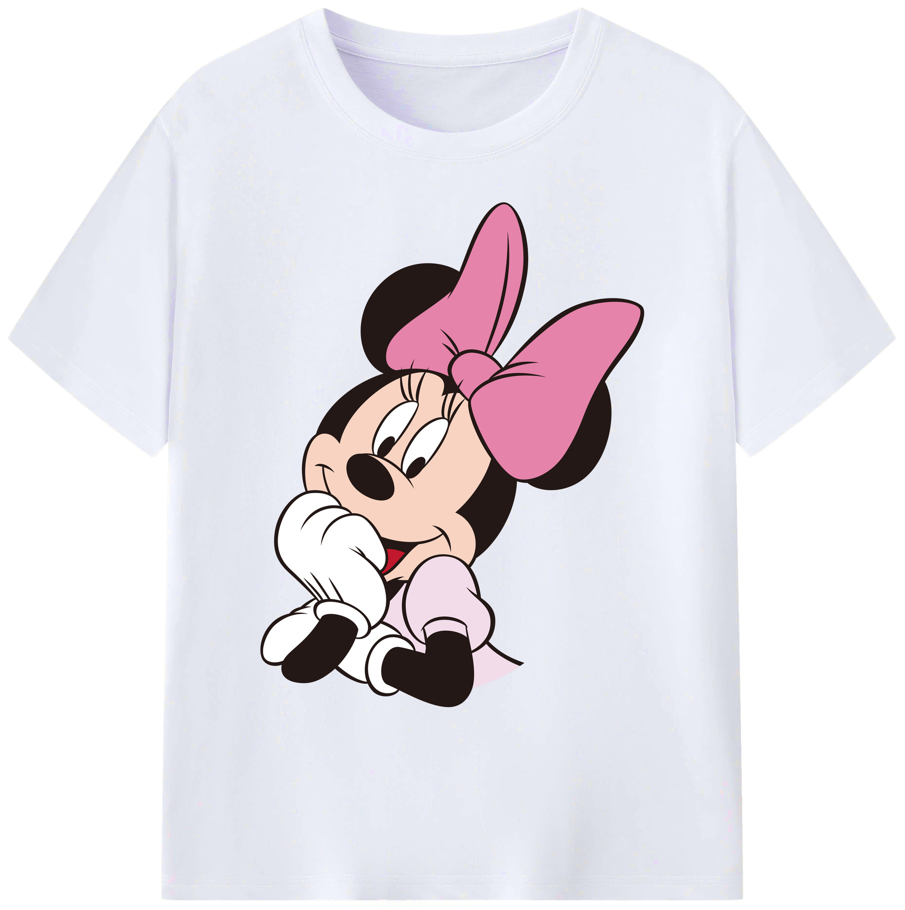 ミッキーマウス Mickey Mouse 綿100％ メンズ半袖Tシャツ｜肌触りやわらか＆通気性