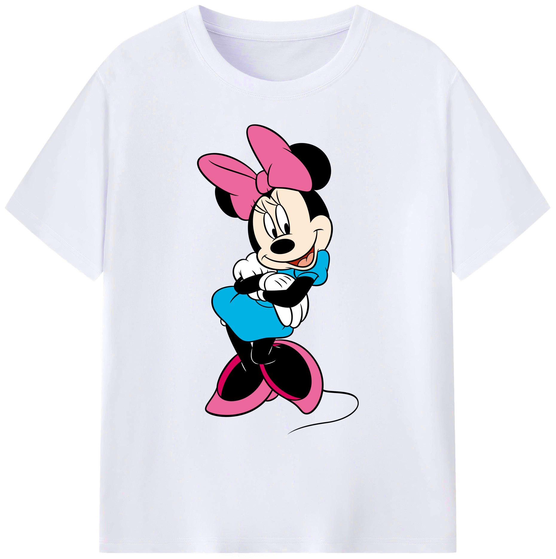ミッキーマウス Mickey Mouse 綿100％ メンズ半袖Tシャツ｜肌触りやわらか＆通気性