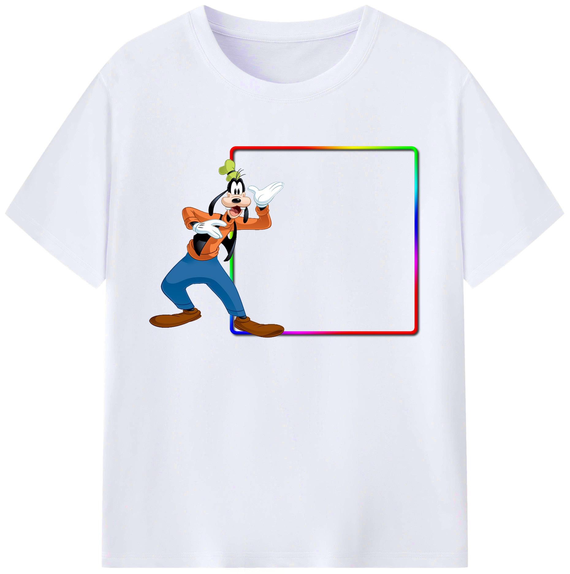 ミッキーマウス Mickey Mouse 綿100％ メンズ半袖Tシャツ｜肌触りやわらか＆通気性