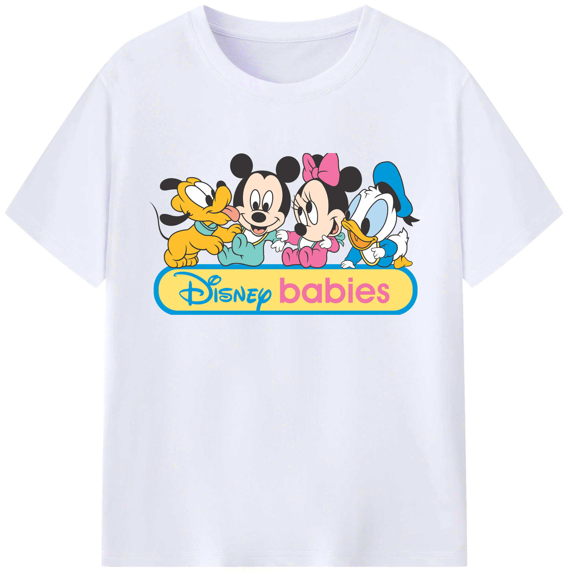 ミッキーマウス Mickey Mouse 綿100％ メンズ半袖Tシャツ｜肌触りやわらか＆通気性