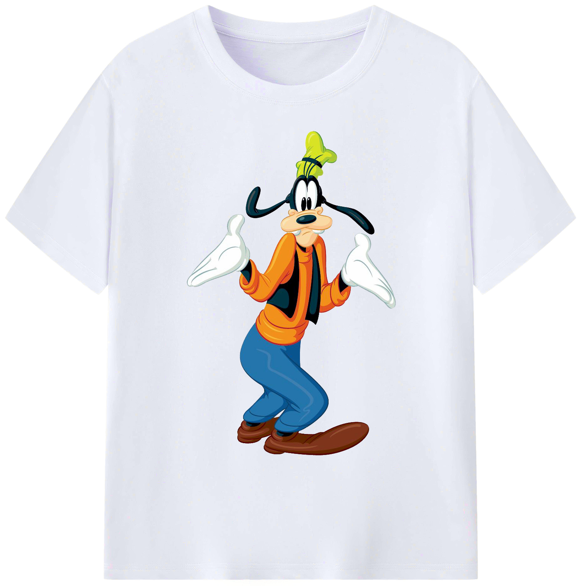 ミッキーマウス Mickey Mouse 綿100％ メンズ半袖Tシャツ｜肌触りやわらか＆通気性