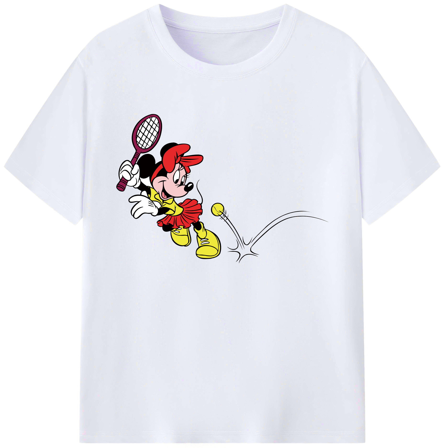 ミッキーマウス Mickey Mouse 綿100％ メンズ半袖Tシャツ｜肌触りやわらか＆通気性