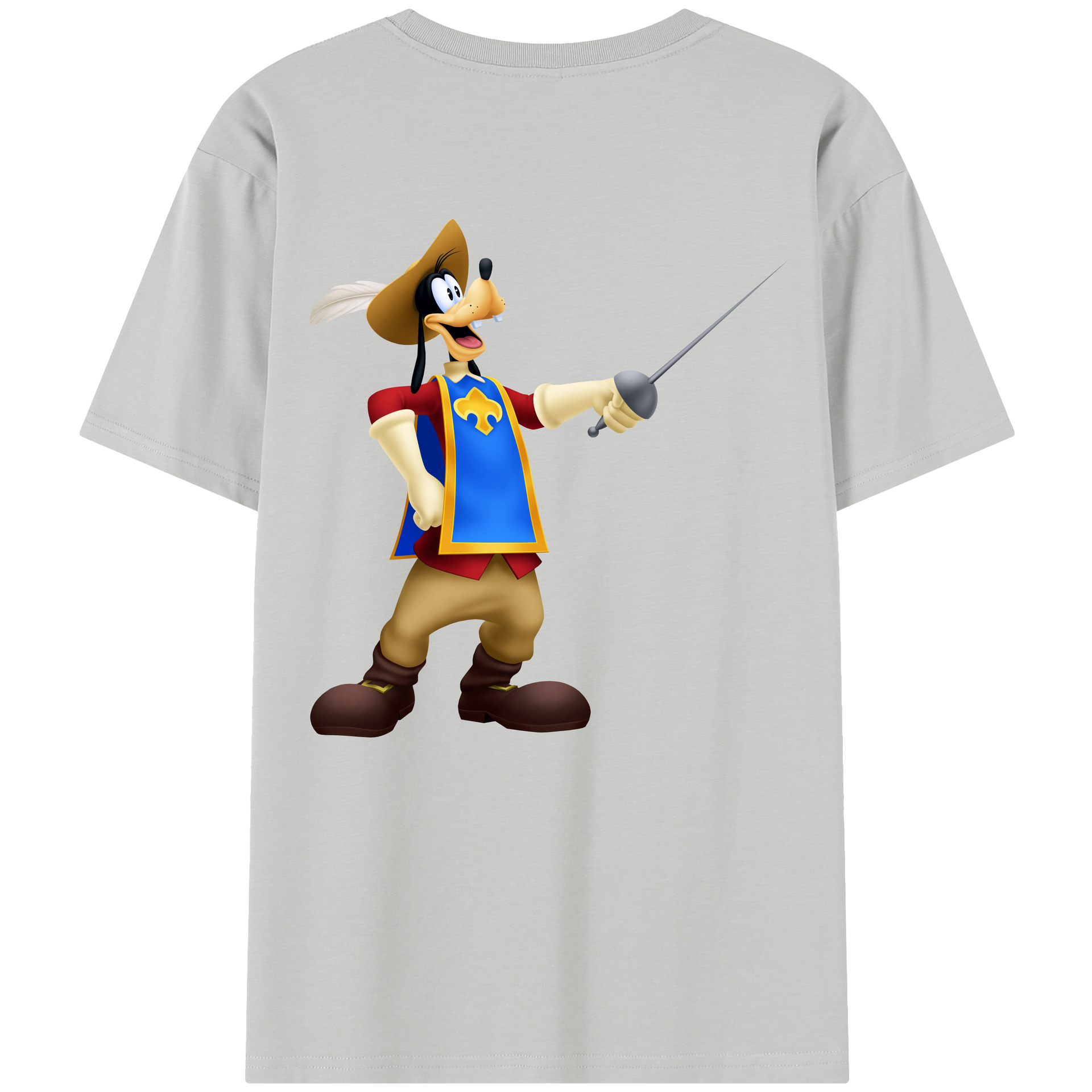 （画像用） ミッキーマウス Mickey Mouse レディース半袖Tシャツ(バックプリント)