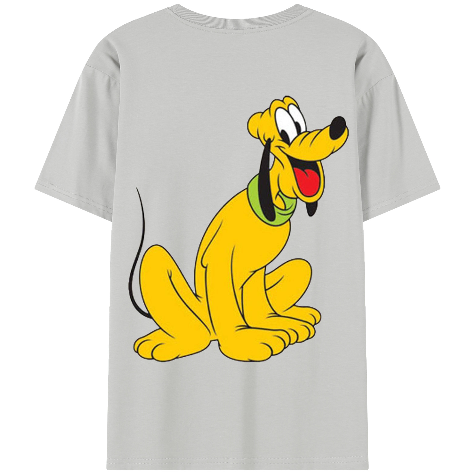 ミッキーマウス Mickey Mouse レディース半袖Tシャツ(バックプリント)