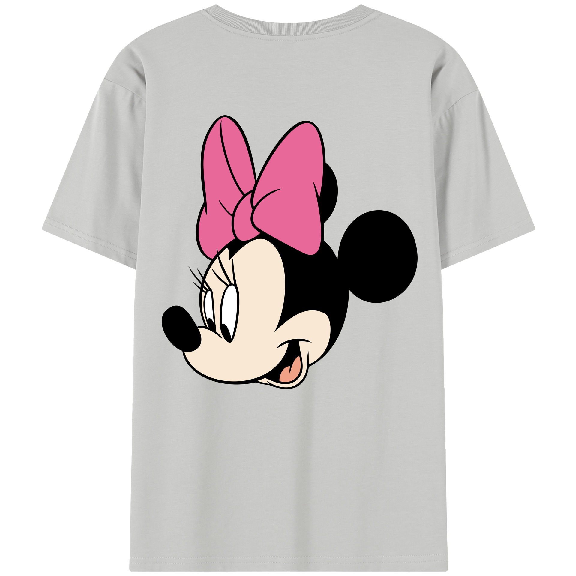 （画像用） ミッキーマウス Mickey Mouse レディース半袖Tシャツ(バックプリント)