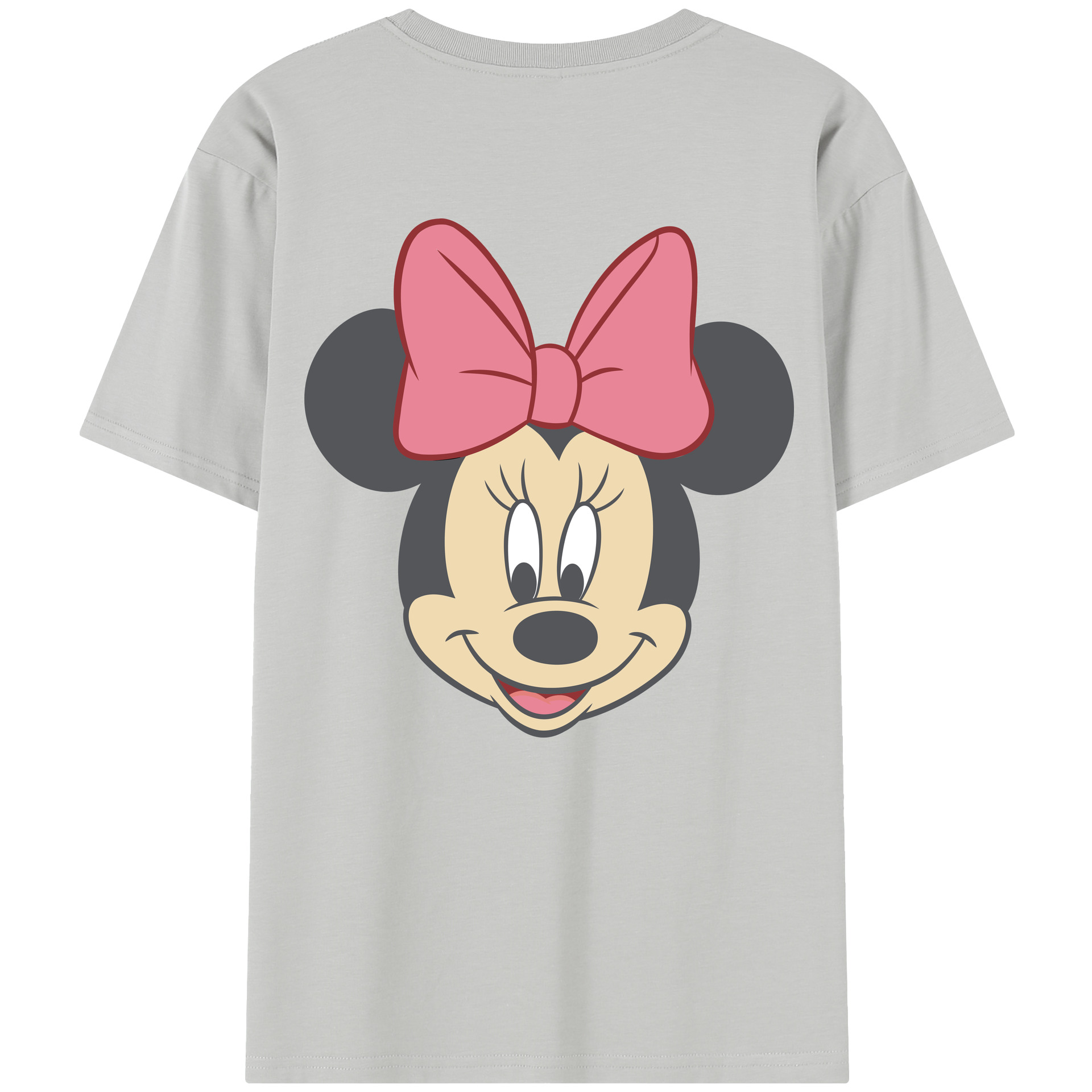 （画像用） ミッキーマウス Mickey Mouse レディース半袖Tシャツ(バックプリント)