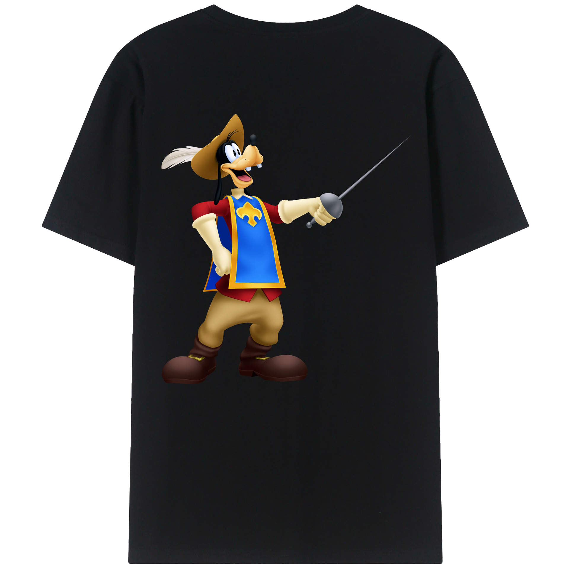 （画像用） ミッキーマウス Mickey Mouse レディース半袖Tシャツ(バックプリント)