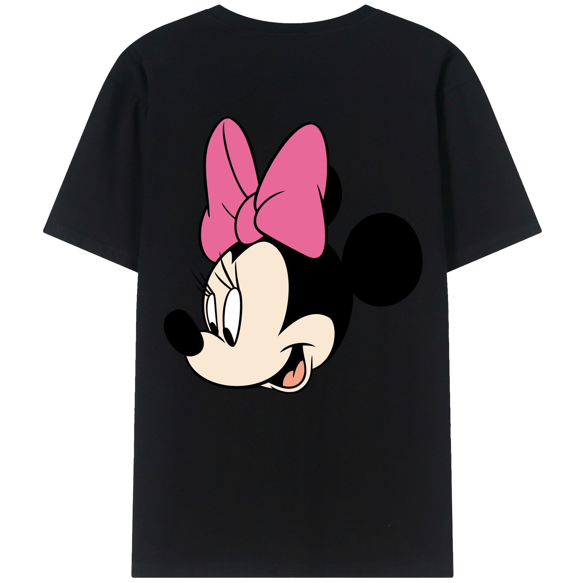 （画像用） ミッキーマウス Mickey Mouse レディース半袖Tシャツ(バックプリント)