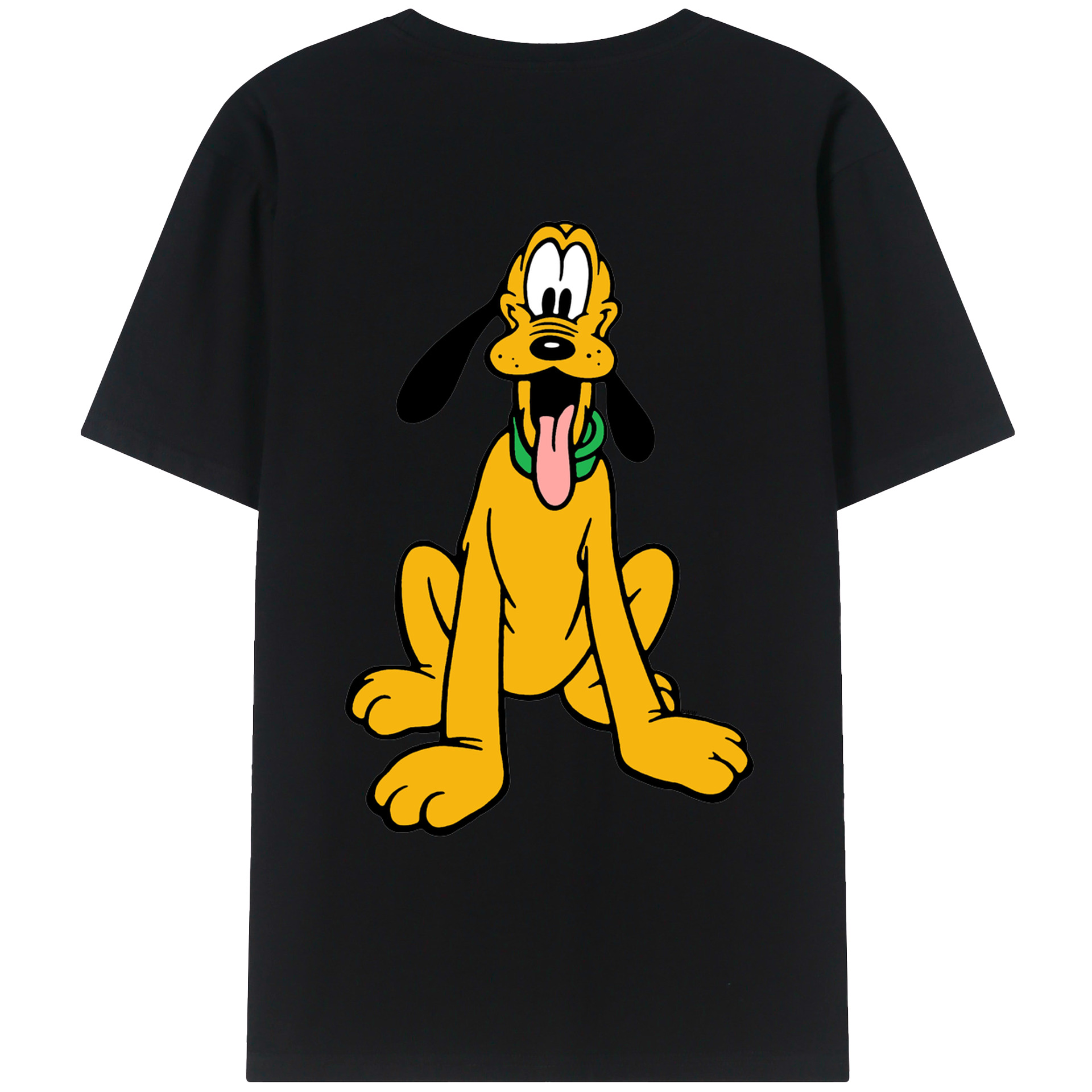 （画像用） ミッキーマウス Mickey Mouse レディース半袖Tシャツ(バックプリント)