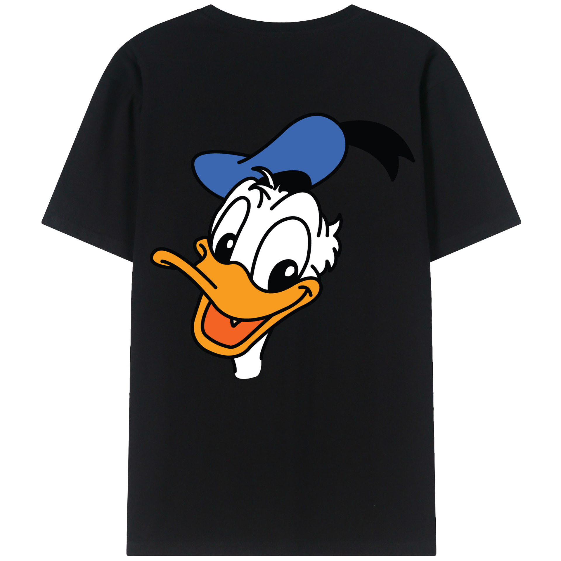（画像用） ミッキーマウス Mickey Mouse レディース半袖Tシャツ(バックプリント)