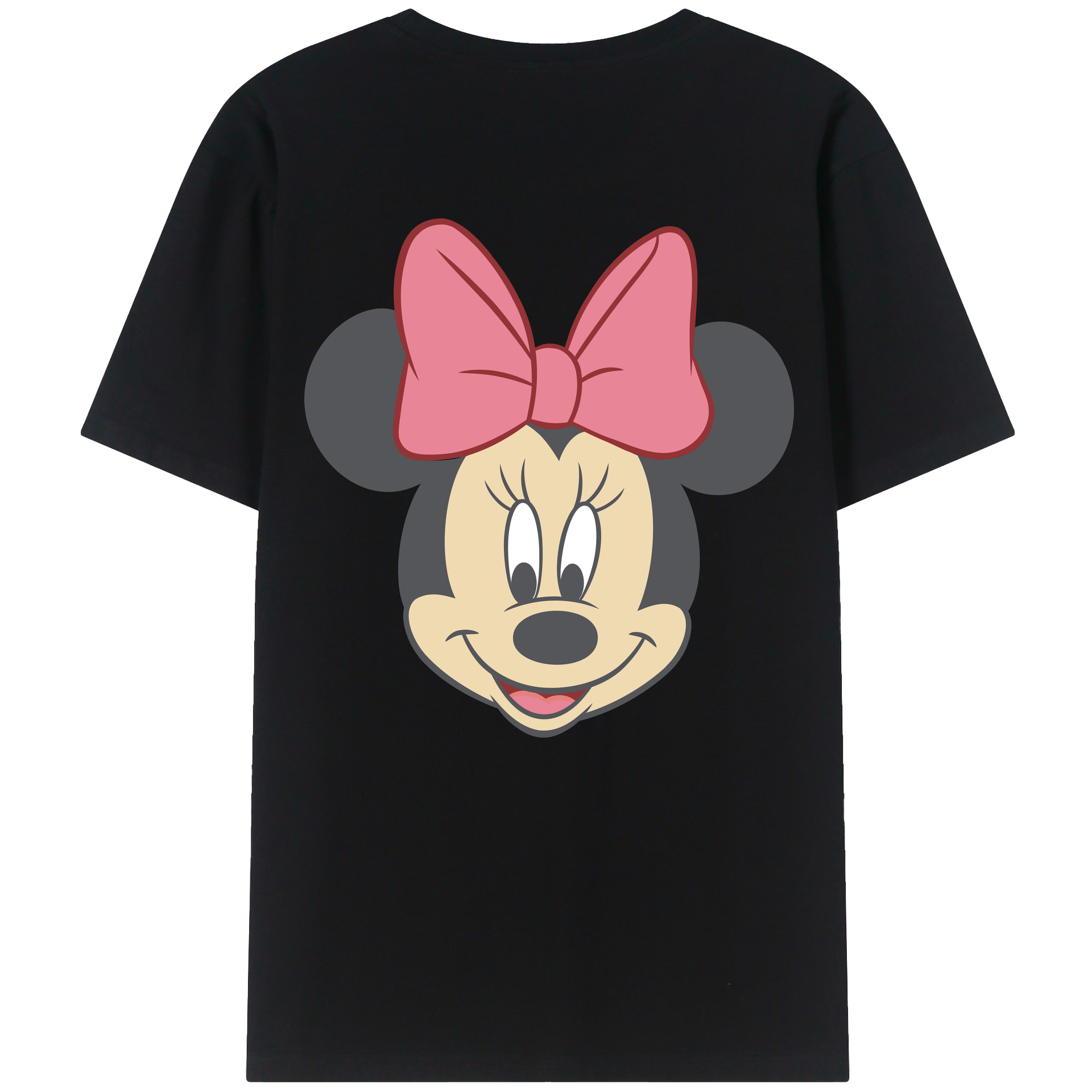 （画像用） ミッキーマウス Mickey Mouse レディース半袖Tシャツ(バックプリント)