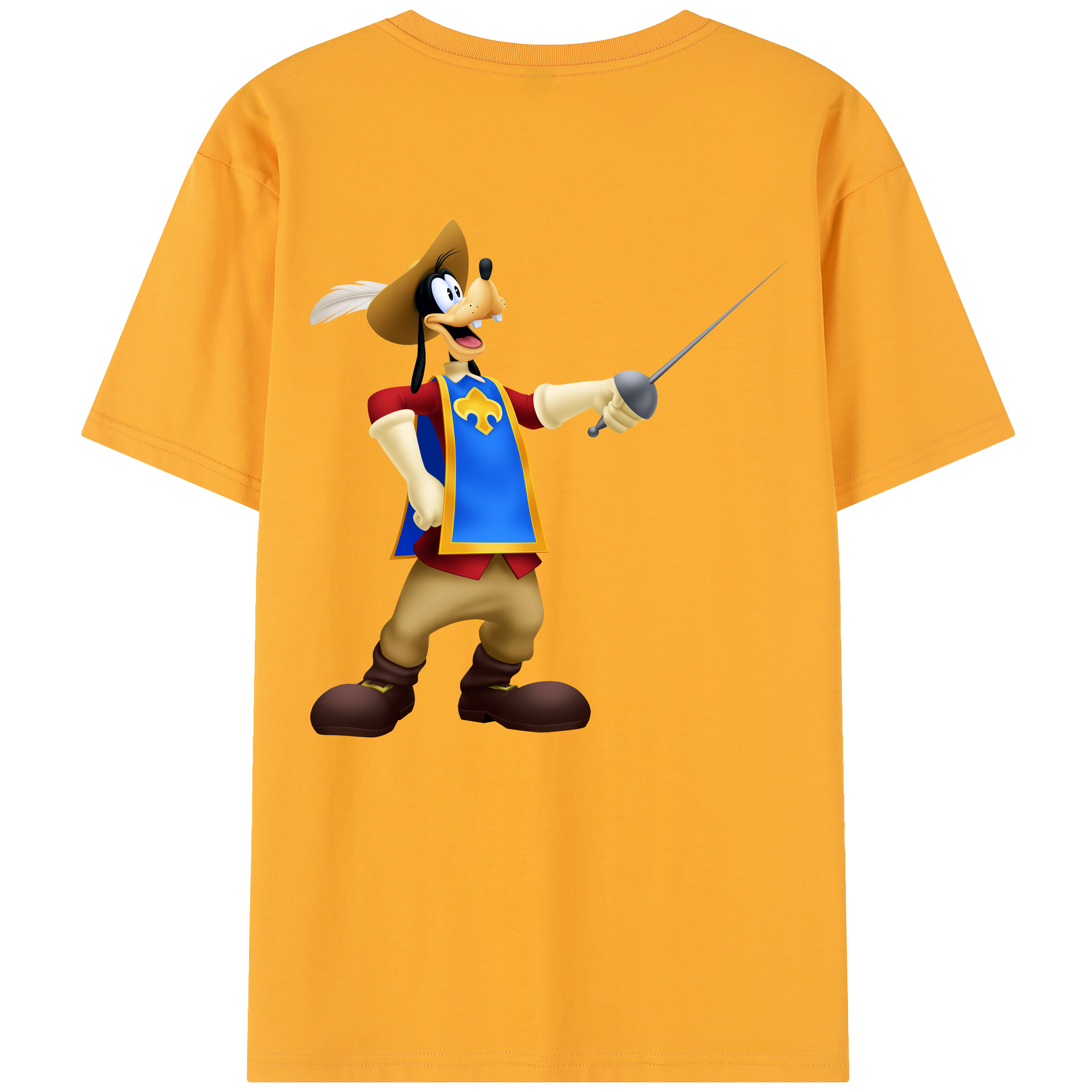 （画像用） ミッキーマウス Mickey Mouse レディース半袖Tシャツ(バックプリント)