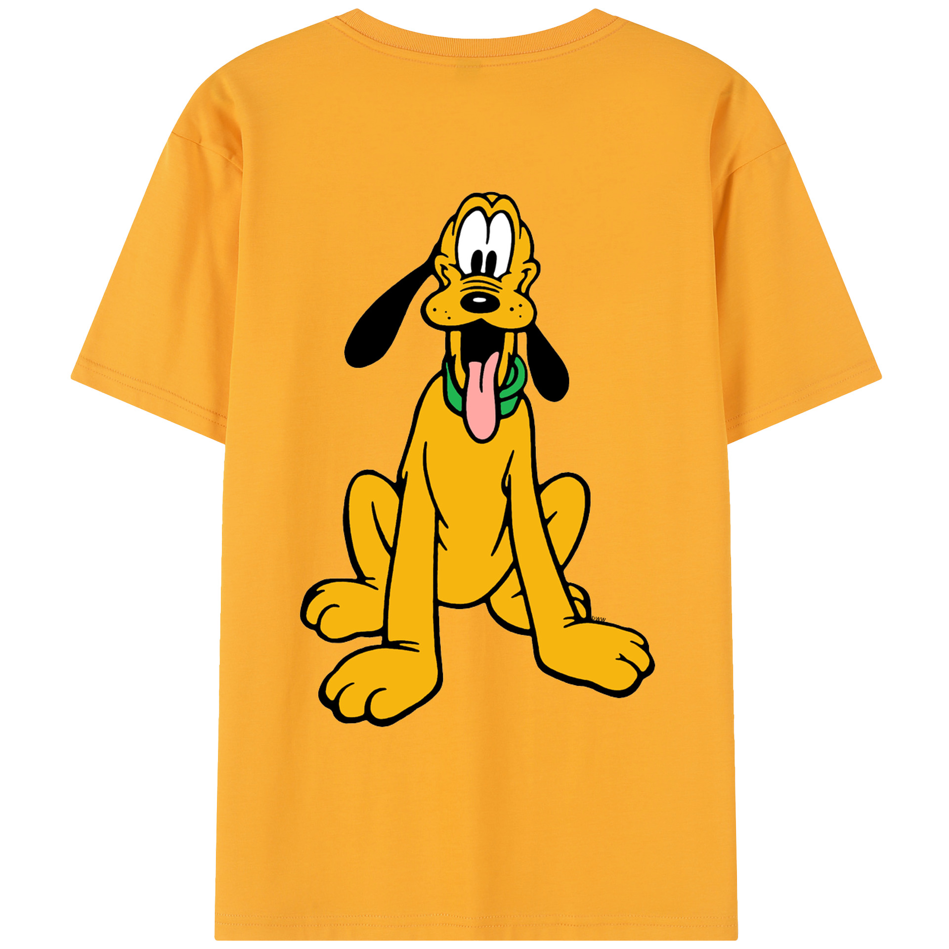 （画像用） ミッキーマウス Mickey Mouse レディース半袖Tシャツ(バックプリント)