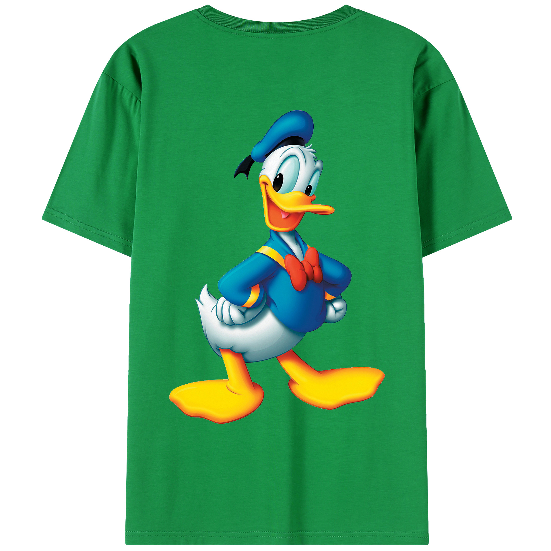 （画像用） ミッキーマウス Mickey Mouse レディース半袖Tシャツ(バックプリント)