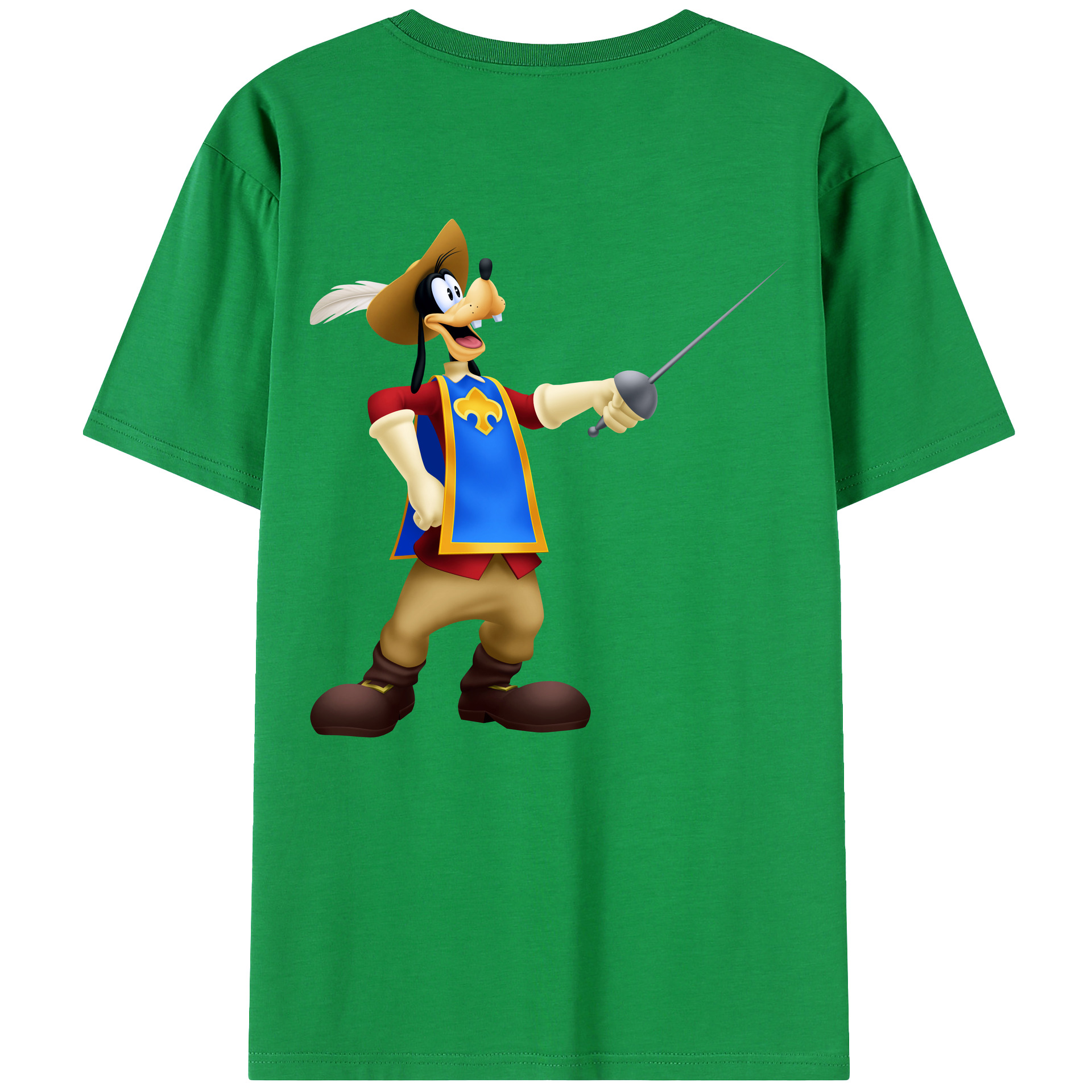 （画像用） ミッキーマウス Mickey Mouse レディース半袖Tシャツ(バックプリント)